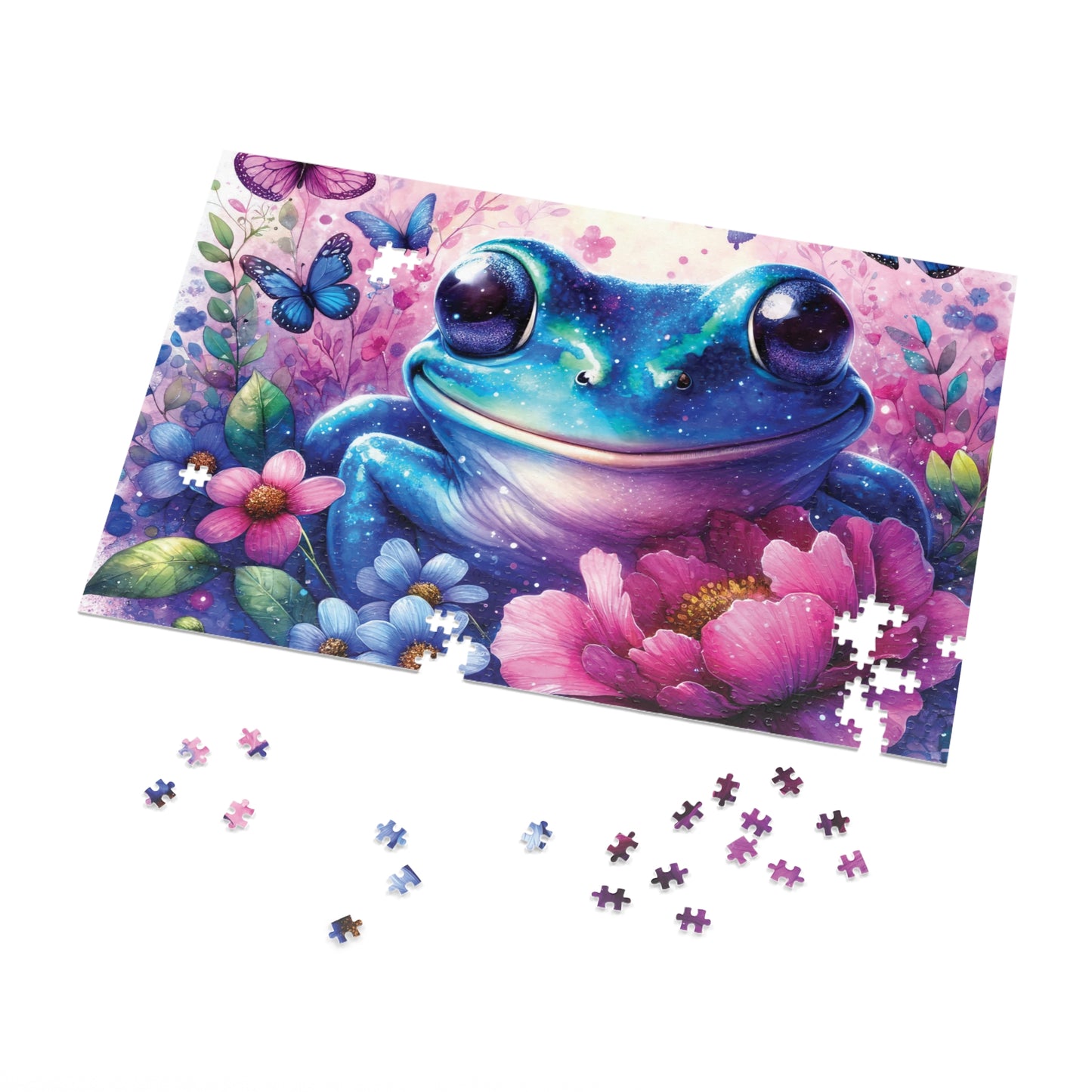 Jigsaw Puzzle, Frog, Personalised/Non-Personalised (30, 110, 252, 500,1000-Piece)