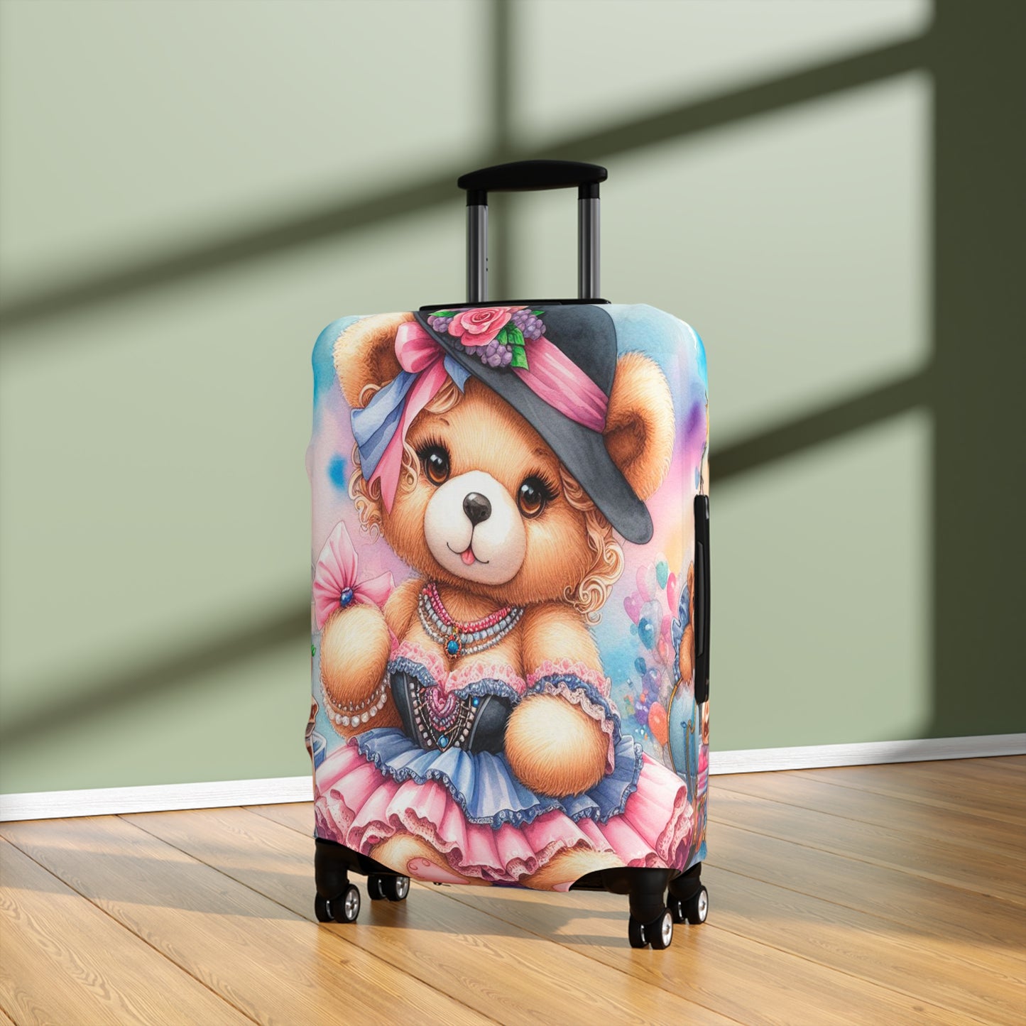 Luggage Cover, Teddy Bear, awd-3027