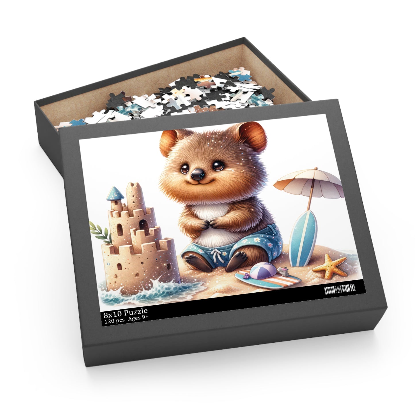 Personalised/Non-Personalised Puzzle, Quokka (120, 252, 500-Piece)