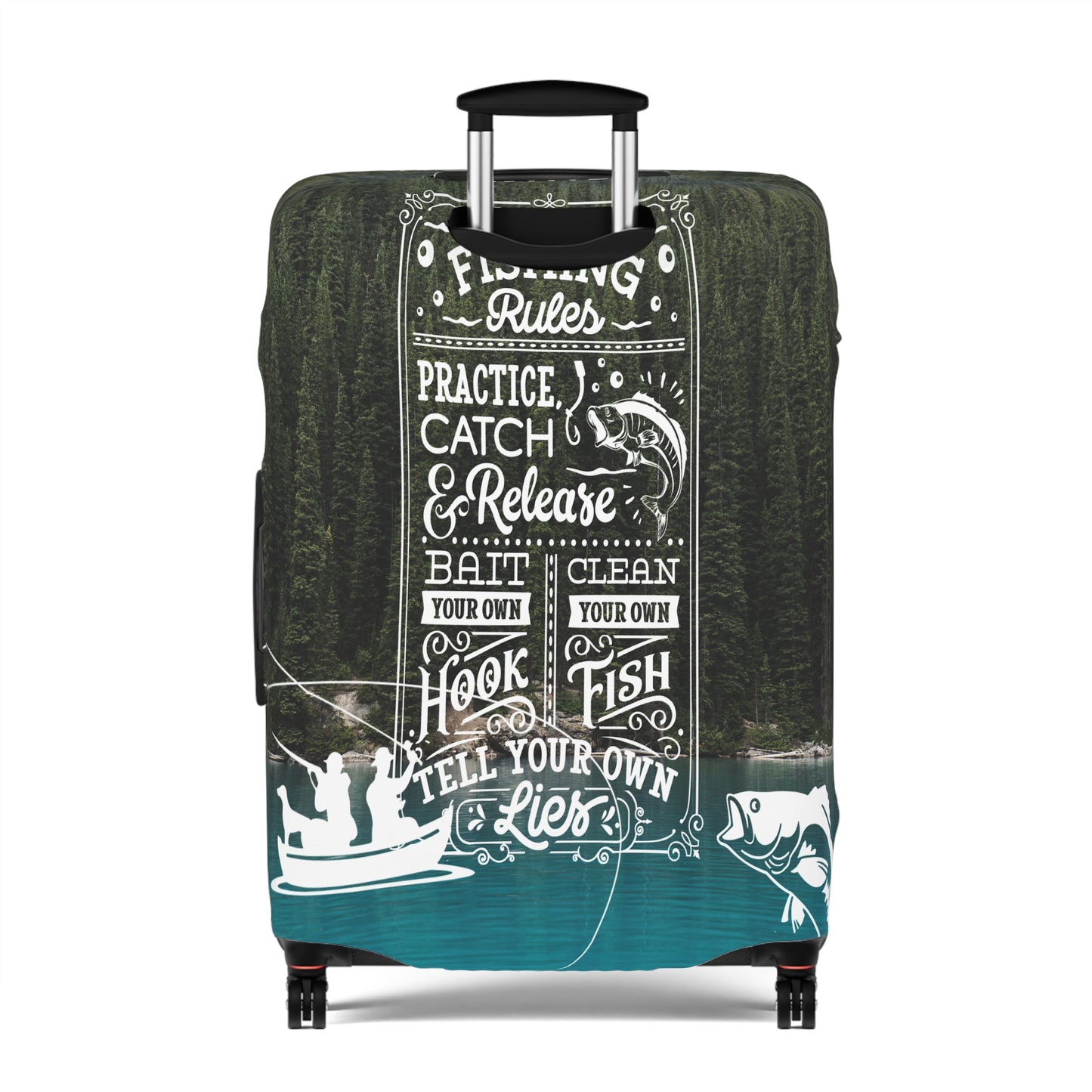 Luggage Cover, Fishing Rules, awd-513