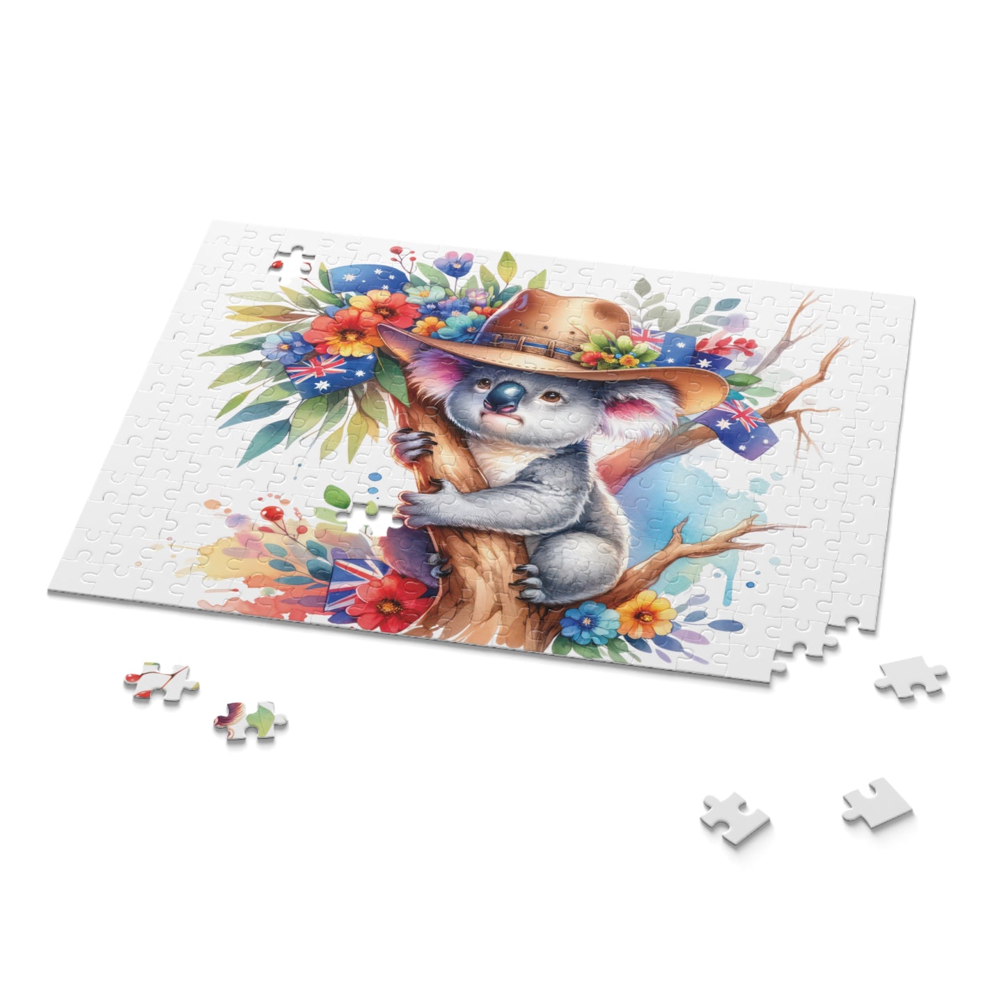 Personalised/Non-Personalised Puzzle, Koala (120, 252, 500-Piece)