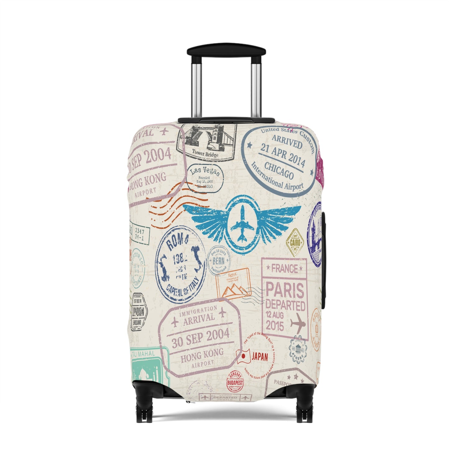 Luggage Cover, Travel Print, awd-1440