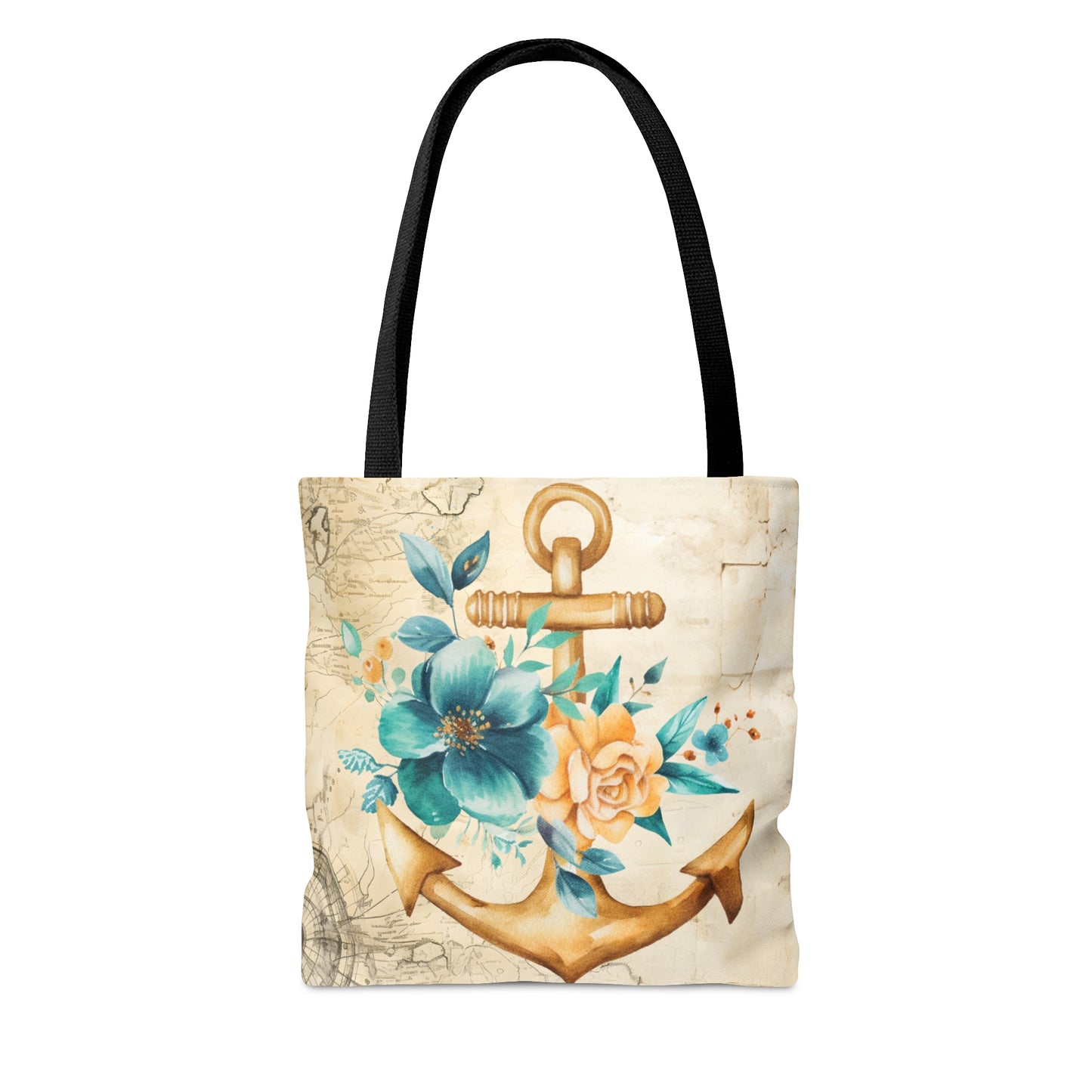 Tote Bag, Nautical bag, Beach Tote Bag