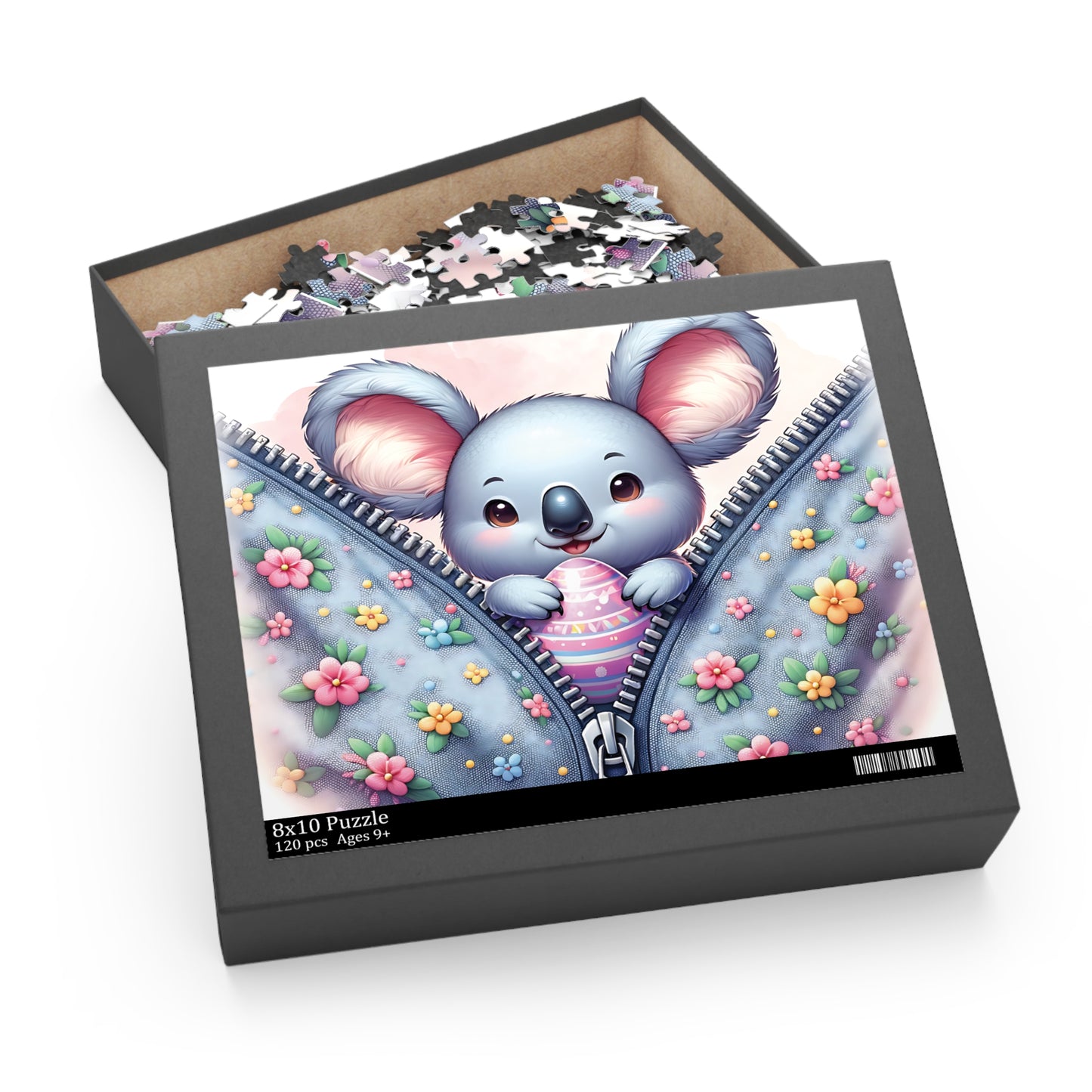 Personalised/Non-Personalised Puzzle, Easter, Koala (120, 252, 500-Piece)