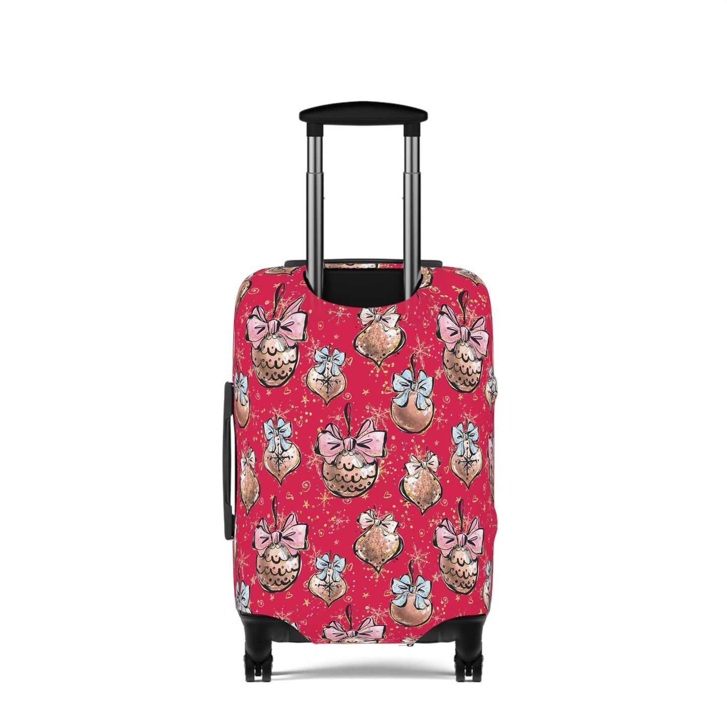 Luggage Cover, Christmas, Baubles