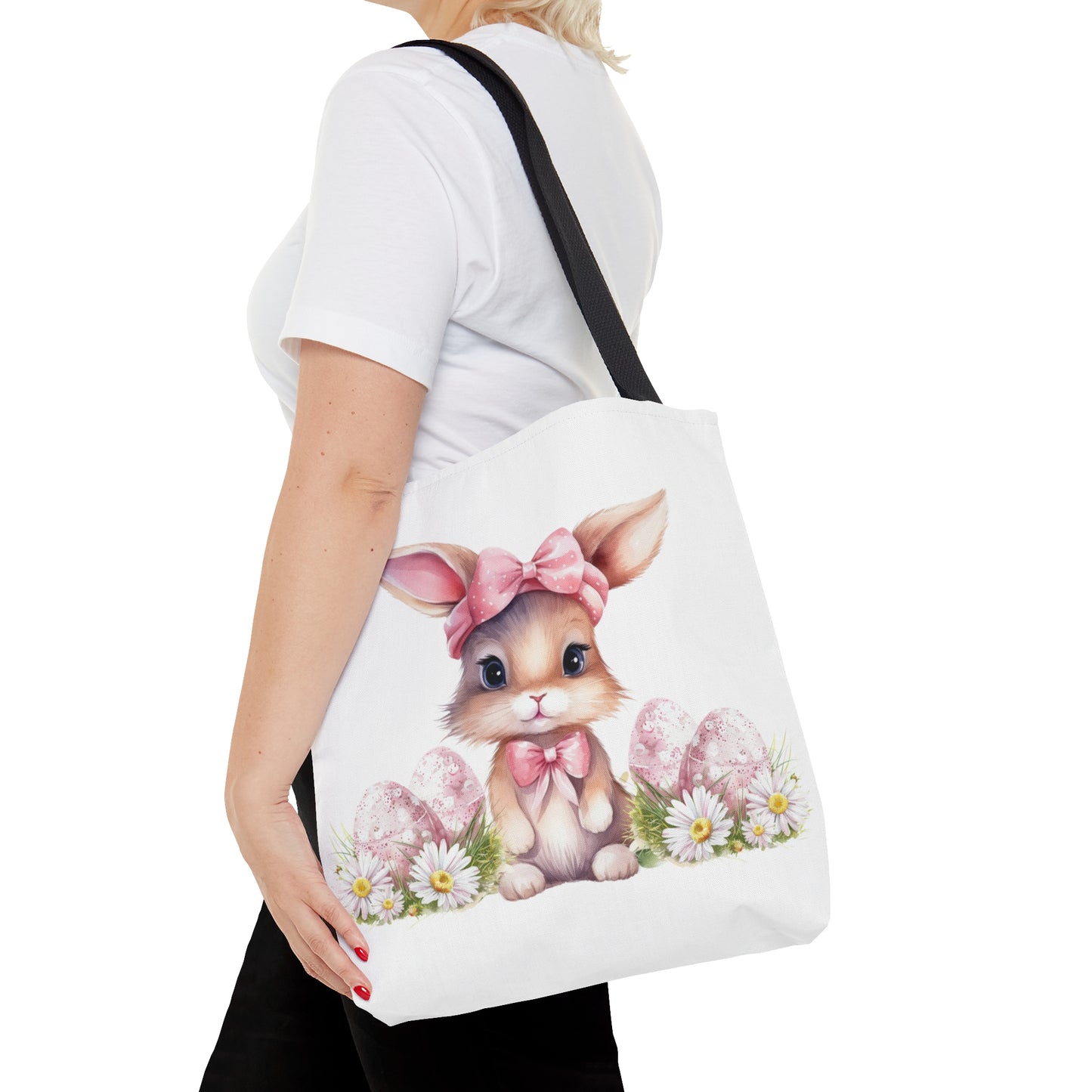 Tote Bag, Easter, Rabbit, Personalised/Non-Personalised Tote bag