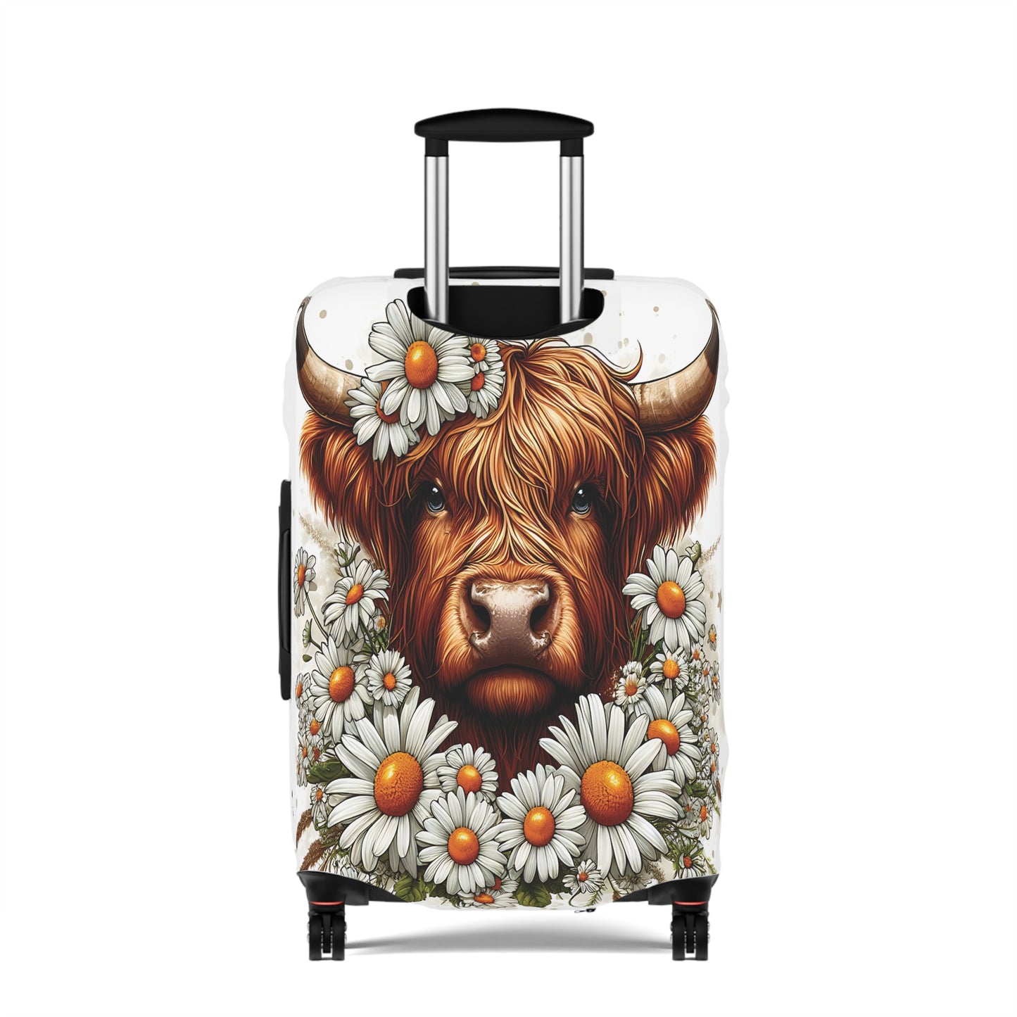 Luggage Cover, Highland Cow, awd-436