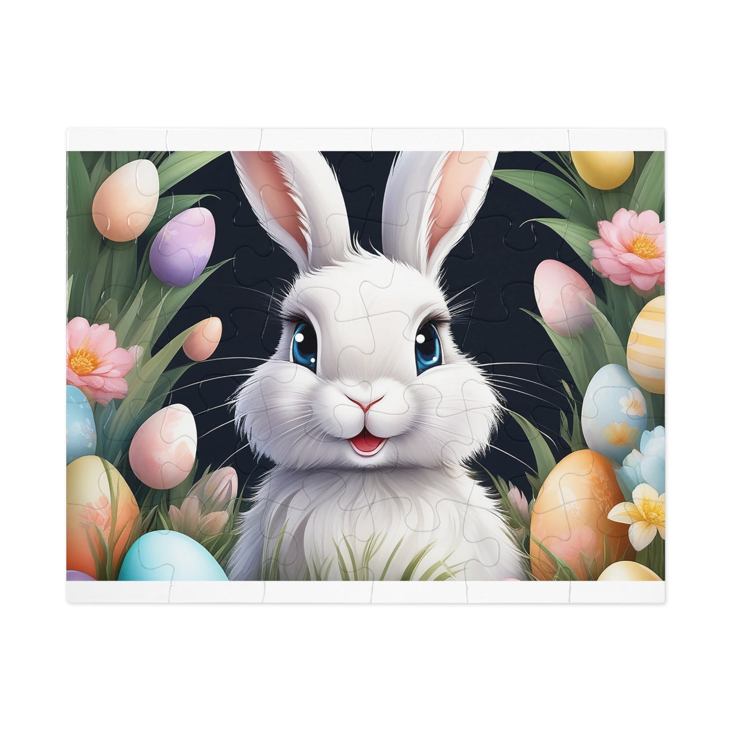 Puzzle, Easter, Rabbit, Personalised/Non-Personalised (30, 110, 252, 500,1000-Piece) awd-649