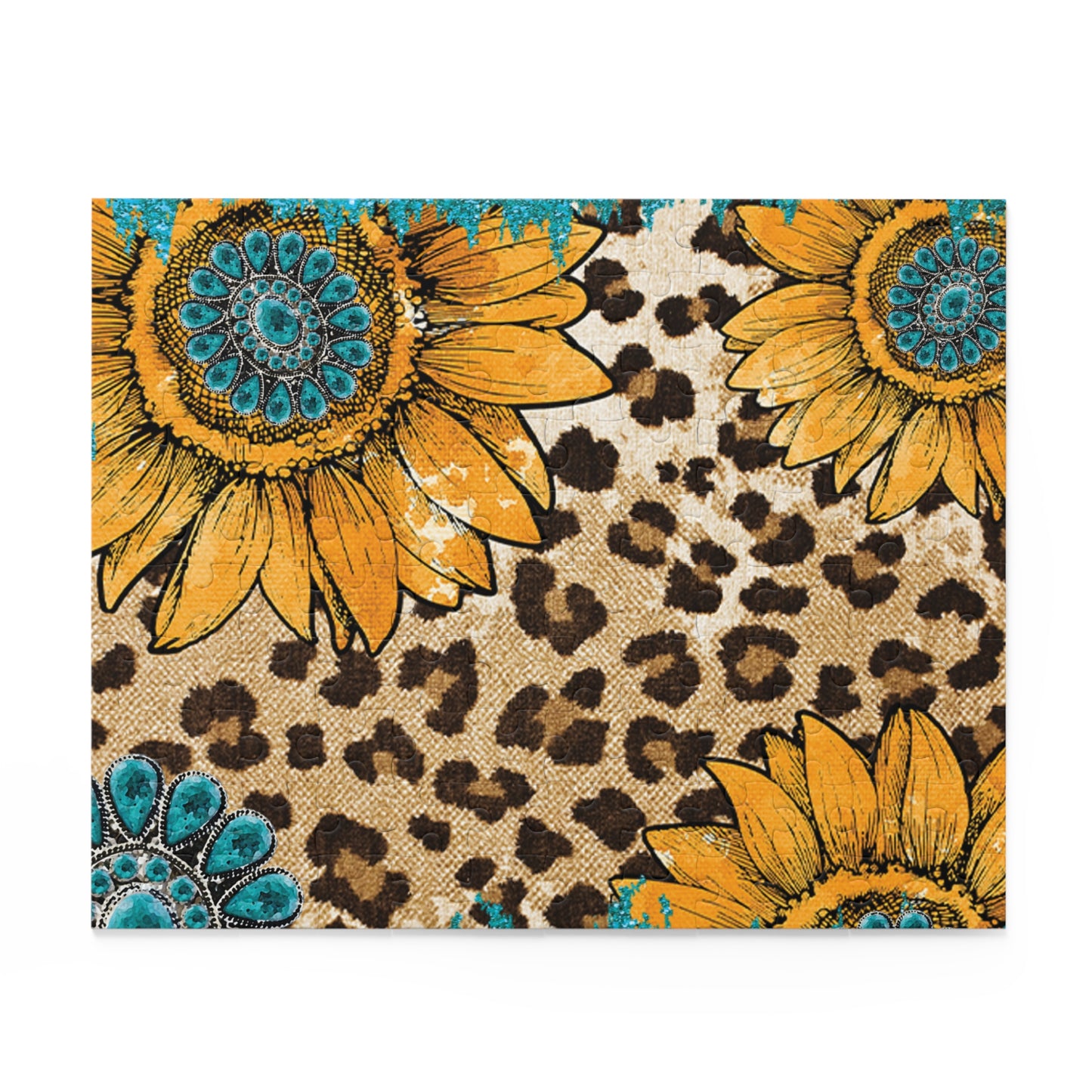 Puzzle, Western, Sunflowers  (120, 252, 500-Piece) awd-604