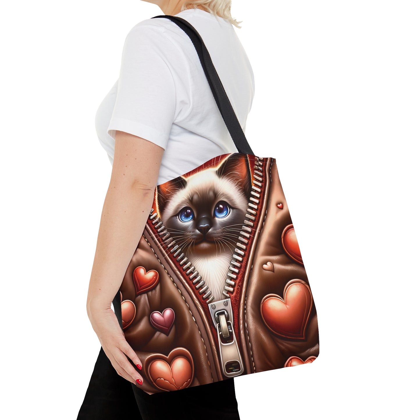 Tote Bag, Cat, Personalised/Non-Personalised Tote bag