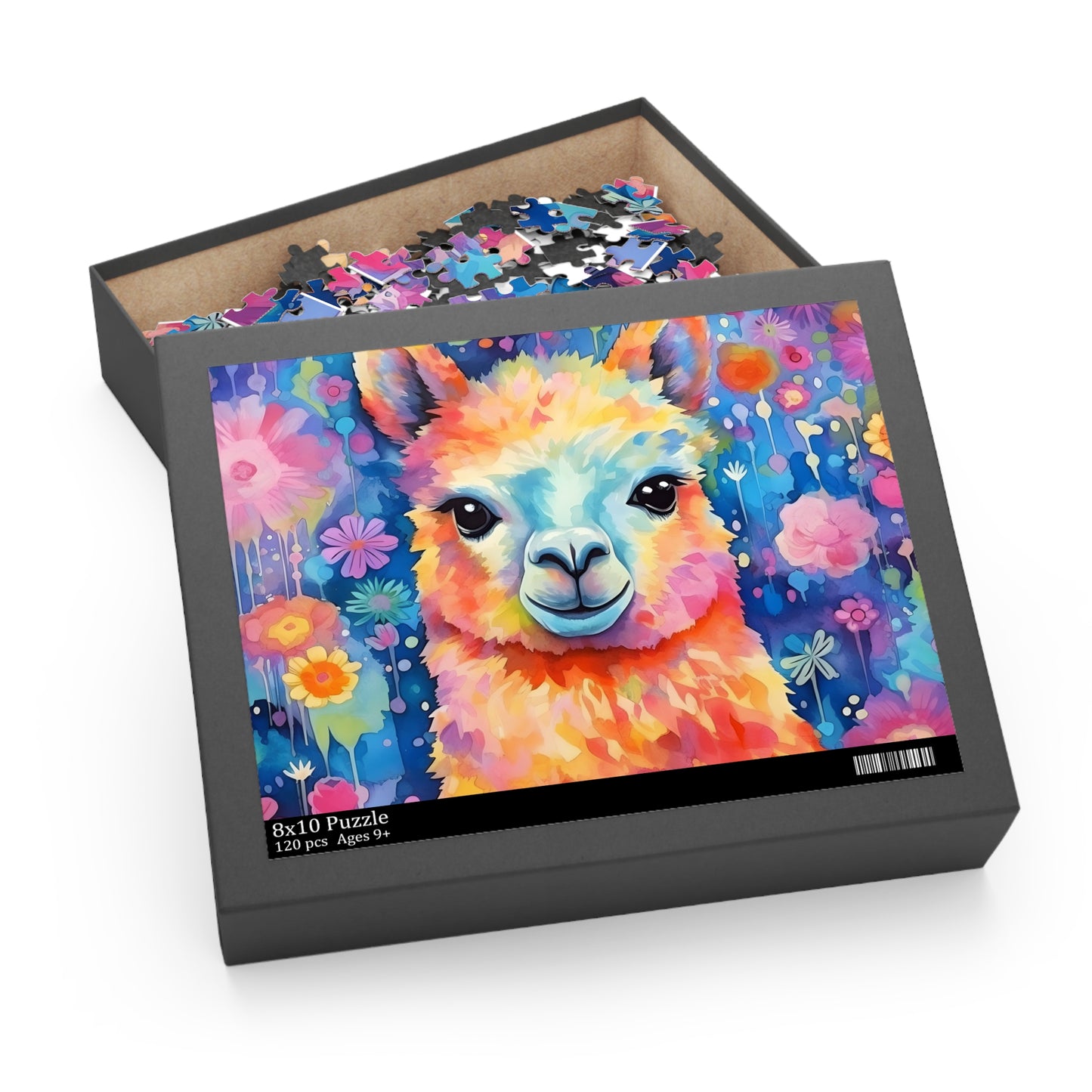 Personalised/Non-Personalised Puzzle, Llama (120, 252, 500-Piece)