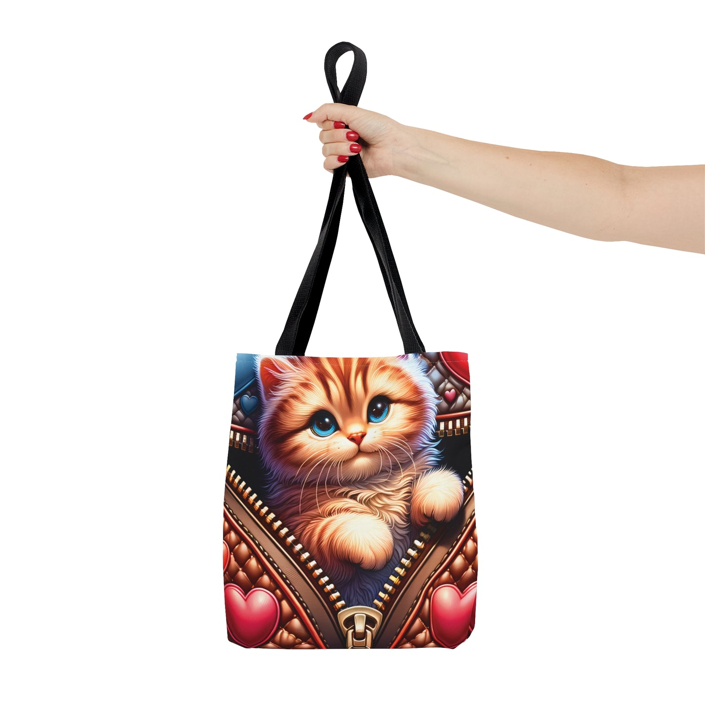 Tote Bag, Cat, Personalised/Non-Personalised Tote bag