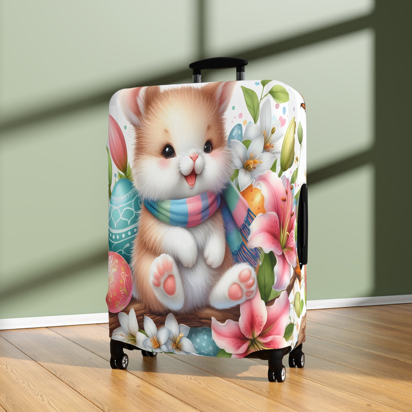 Luggage Cover, Easter, Rabbit, awd-1627