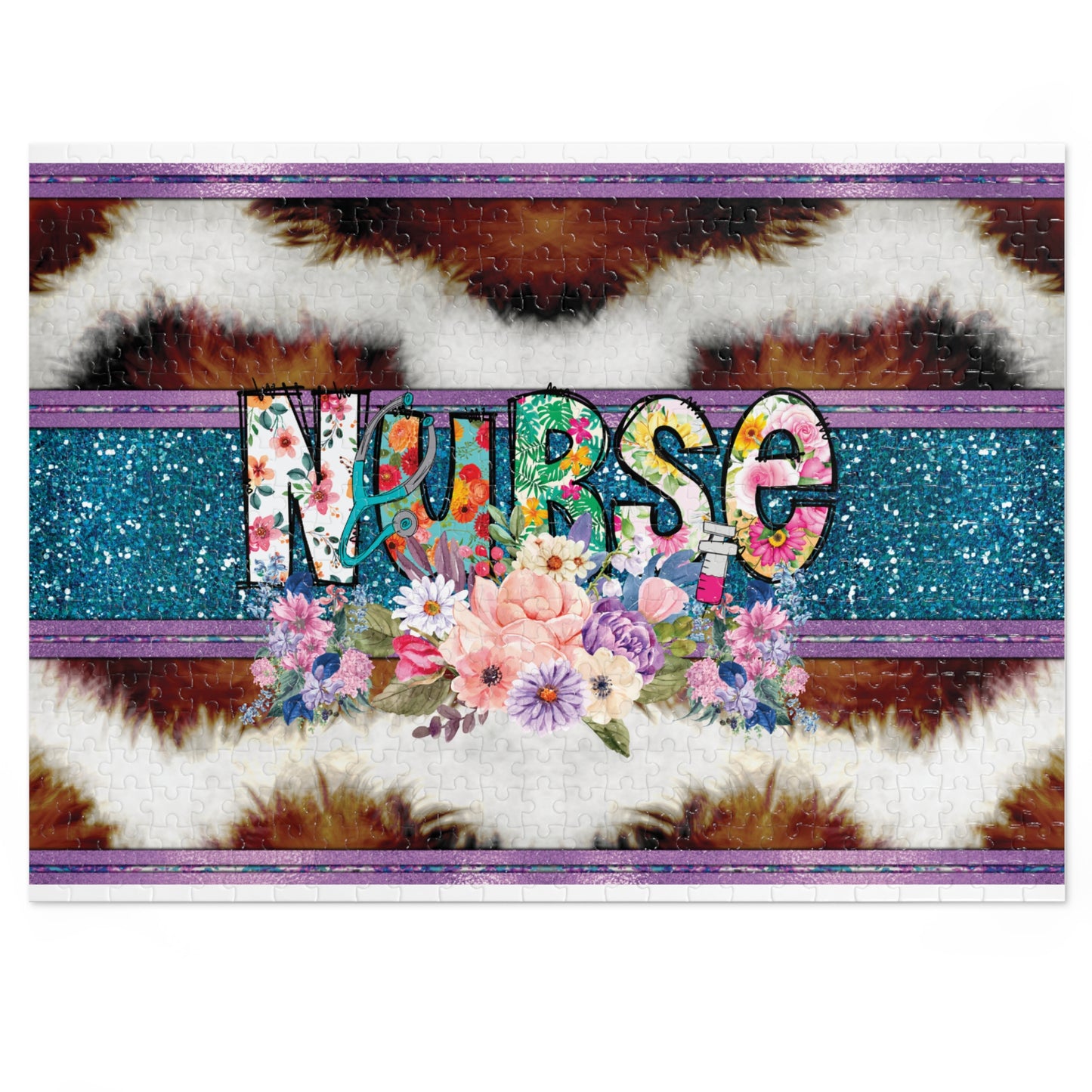 Jigsaw Puzzle, Nurse, Personalised/Non-Personalised (30, 110, 252, 500,1000-Piece)