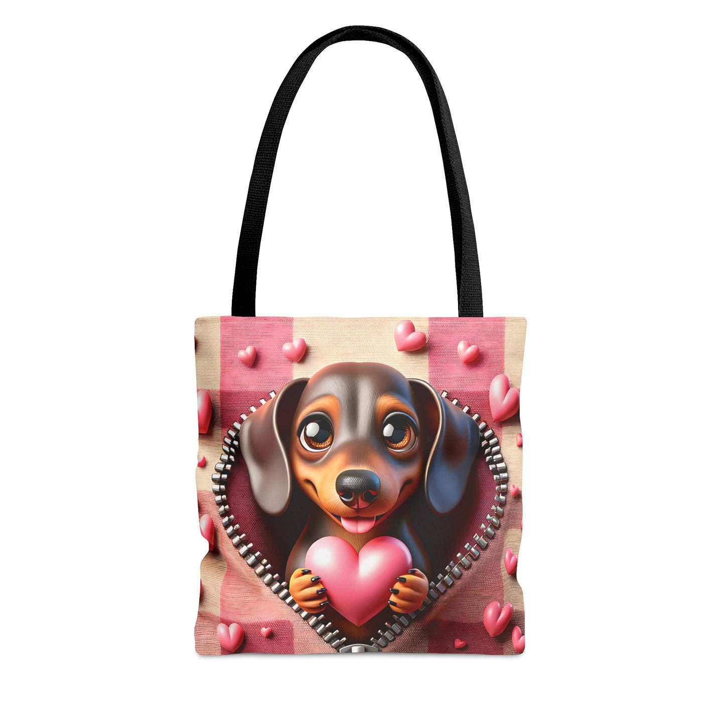 Tote Bag, Cute Dog, Personalised/Non-Personalised Tote bag