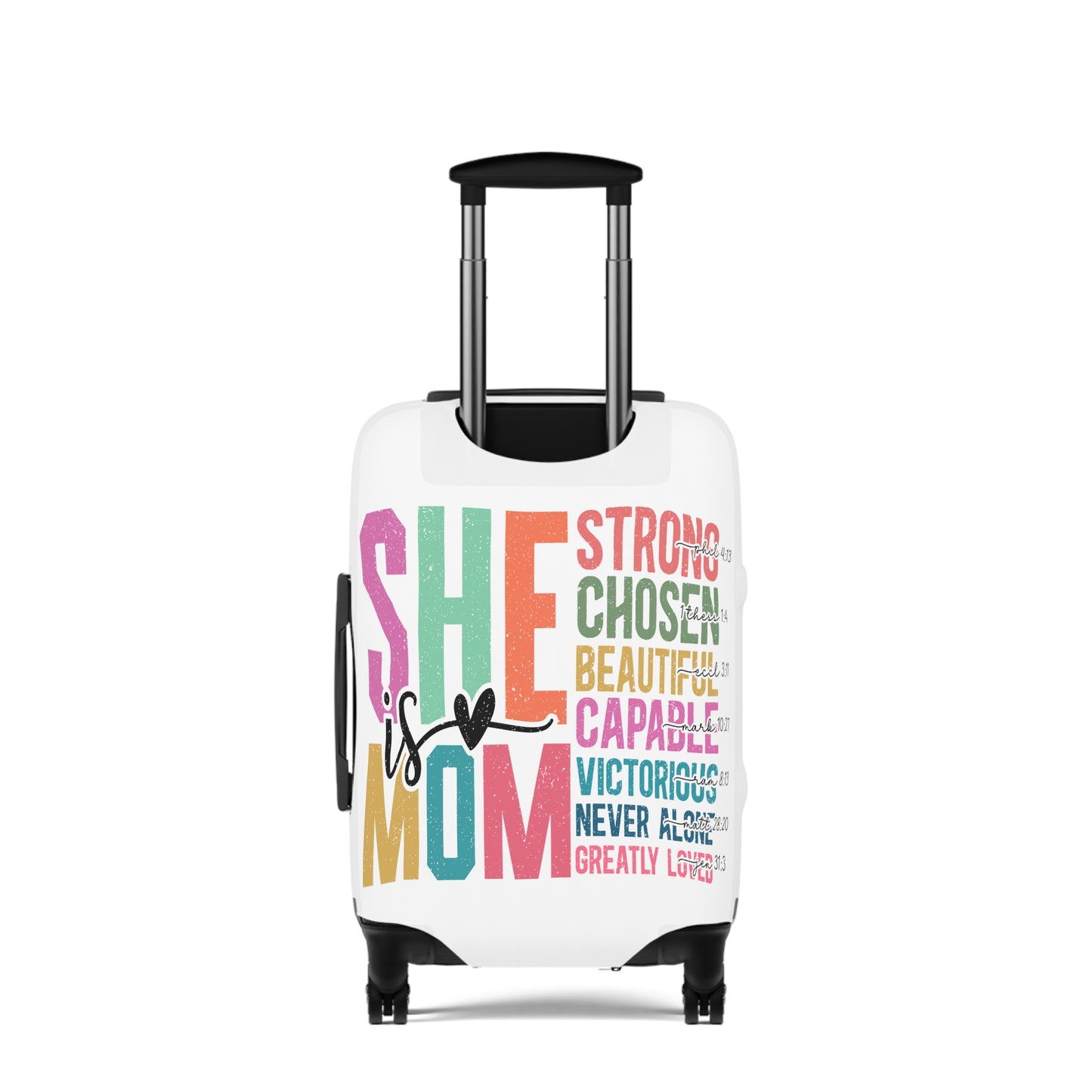 Luggage Cover, She is Mom, awd-5023