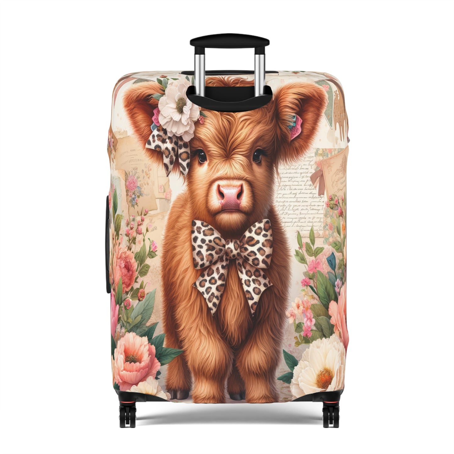 Luggage Cover, Highland Cow, awd-5001