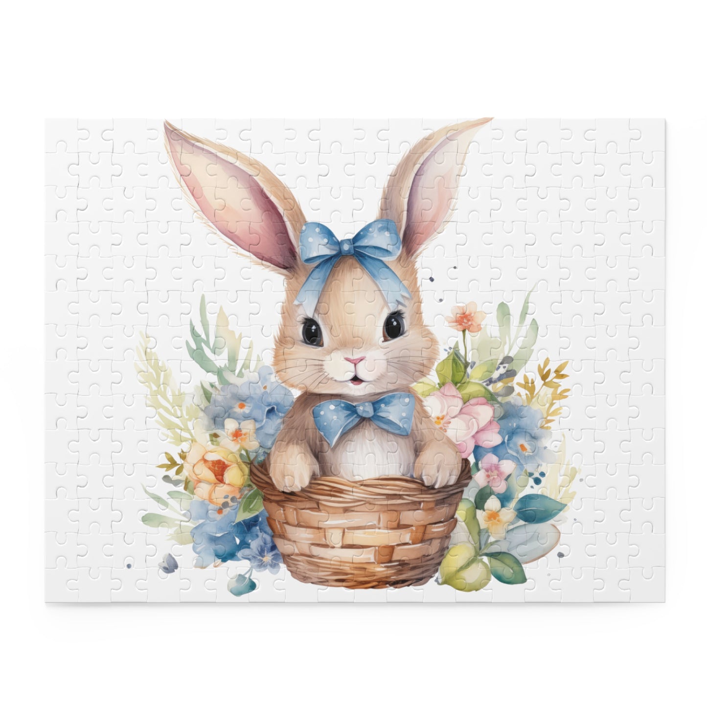 Personalised/Non-Personalised Puzzle, Easter Bunny (120, 252, 500-Piece)