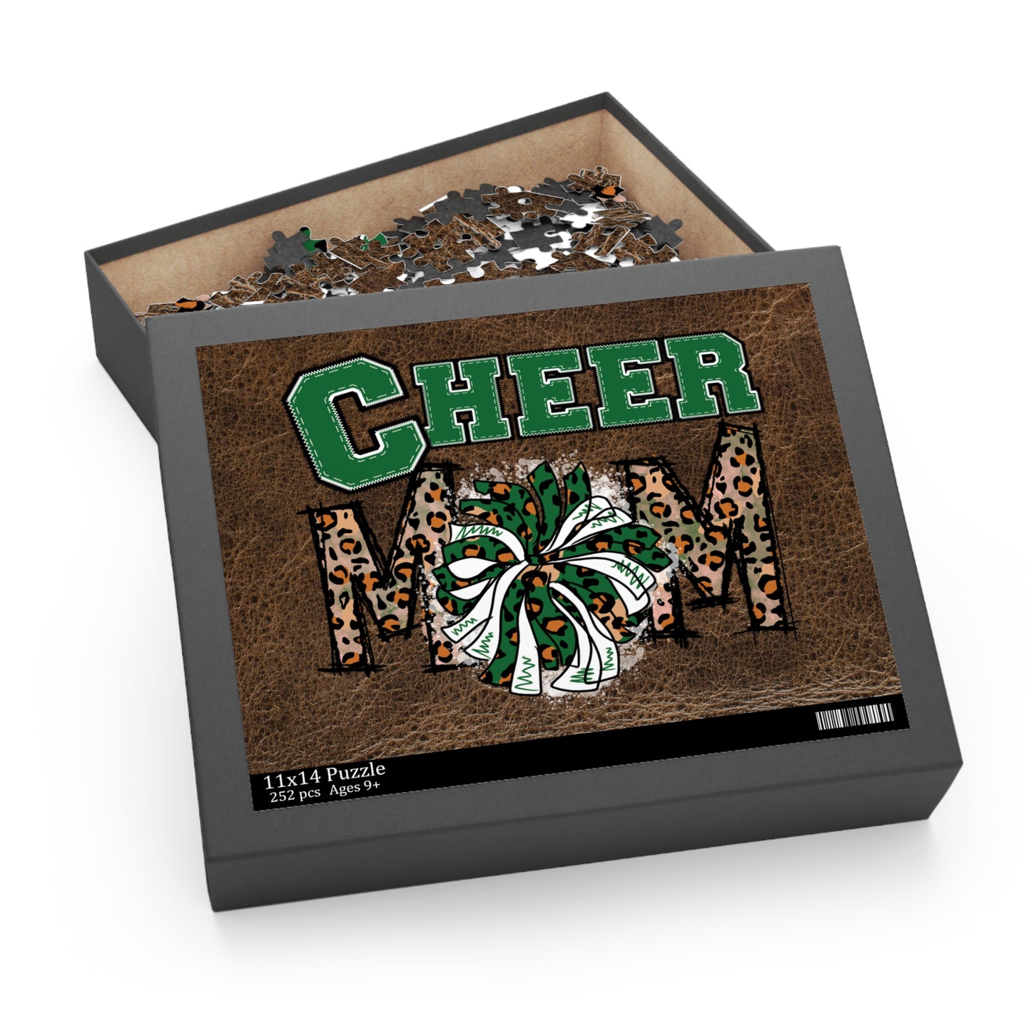 Personalised/Non-Personalised Puzzle, Cheer Mom (120, 252, 500-Piece)