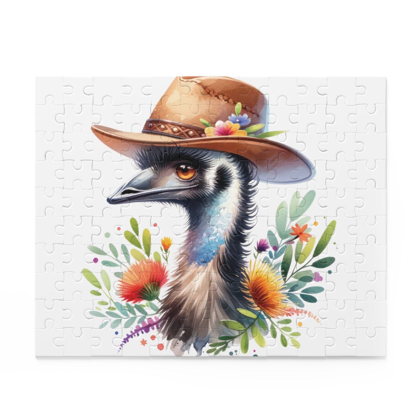 Personalised/Non-Personalised Puzzle, Emu (120, 252, 500-Piece)