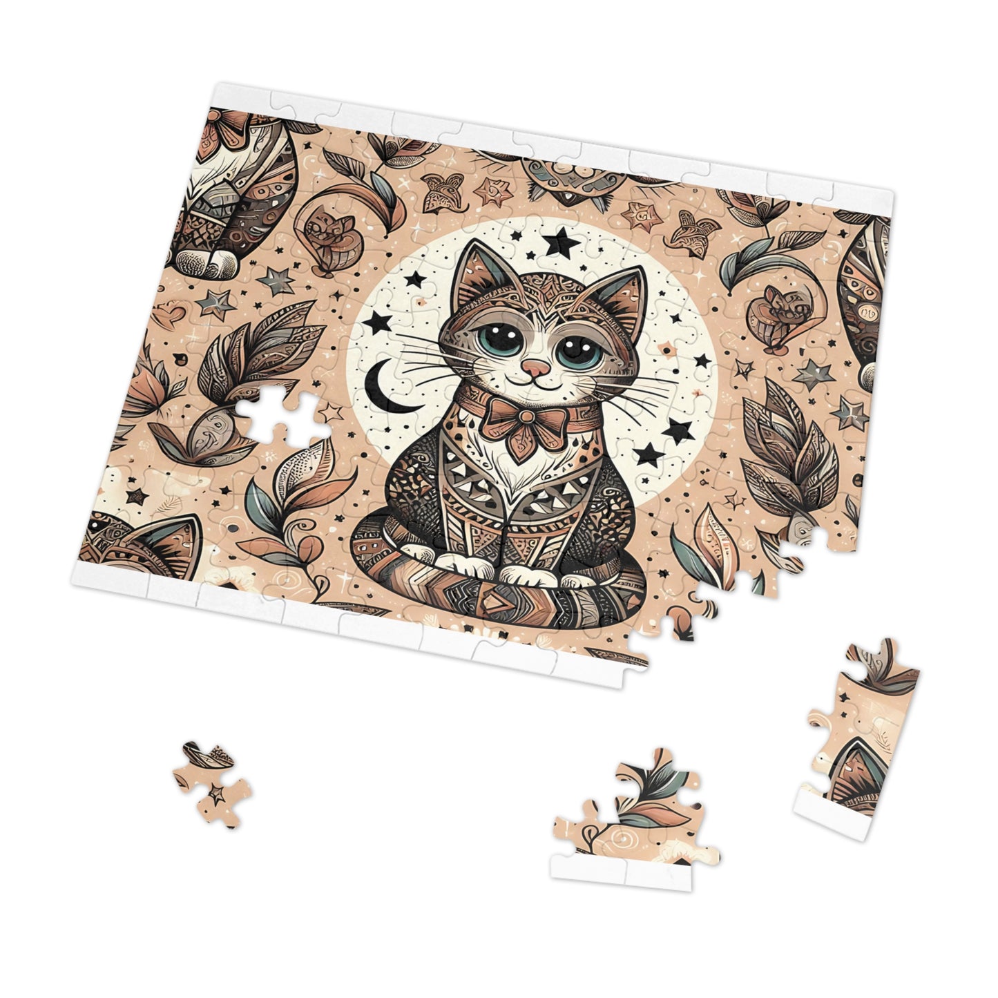 Jigsaw Puzzle, Cats, Personalised/Non-Personalised (30, 110, 252, 500,1000-Piece)