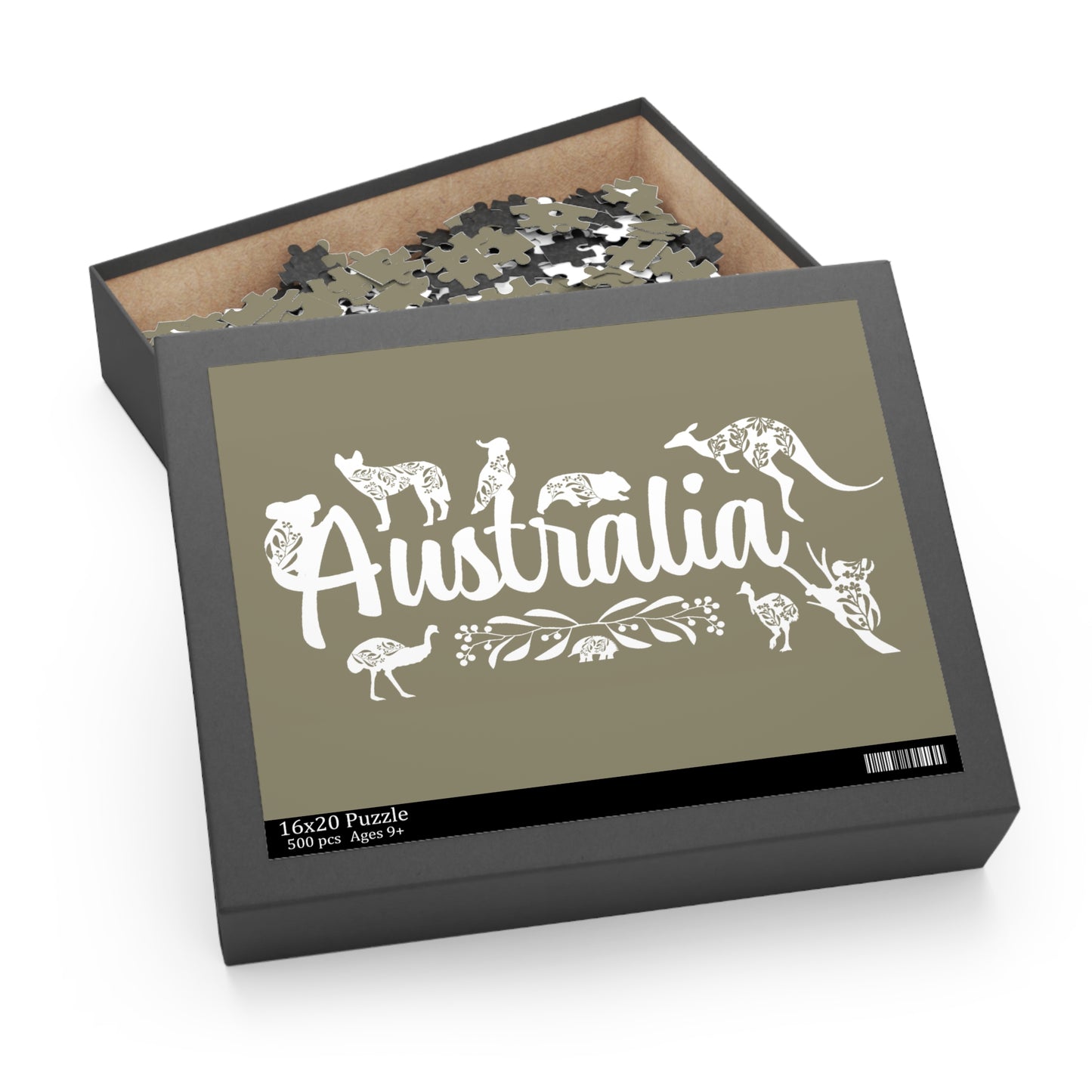 Personalised/Non-Personalised Puzzle, Australia Australian Animals (120, 252, 500-Piece)