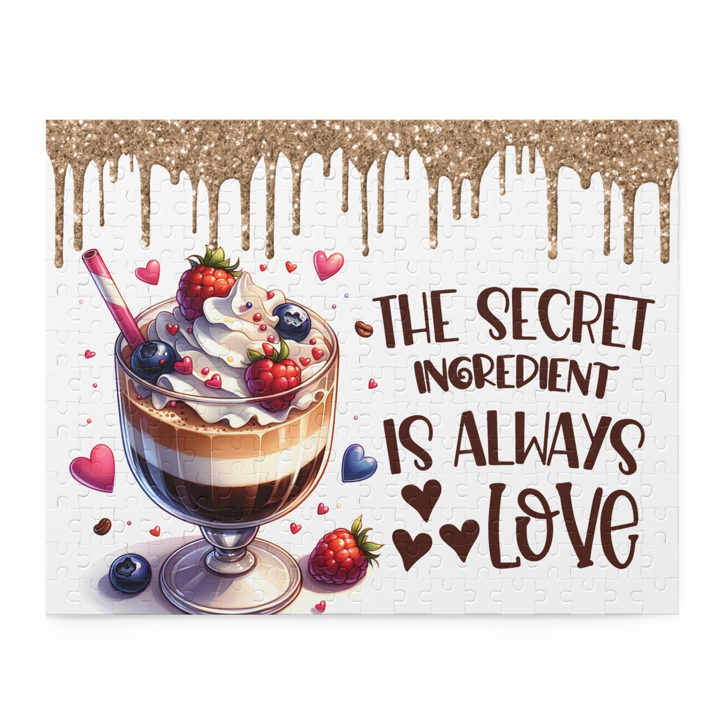 Puzzle, Travelling, The Secret ingredient is always Love (120, 252, 500-Piece)