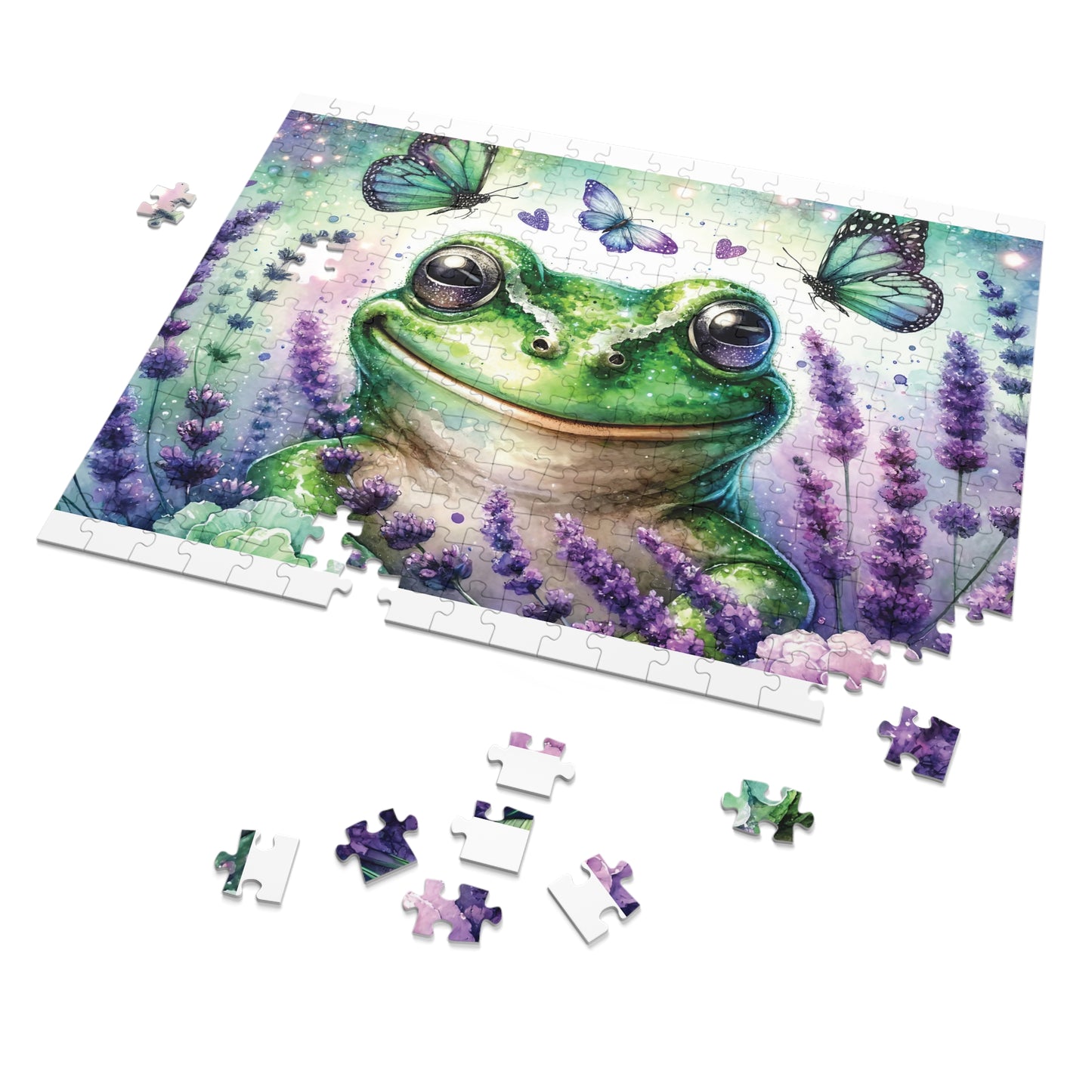 Jigsaw Puzzle, Frog, Personalised/Non-Personalised (30, 110, 252, 500,1000-Piece)