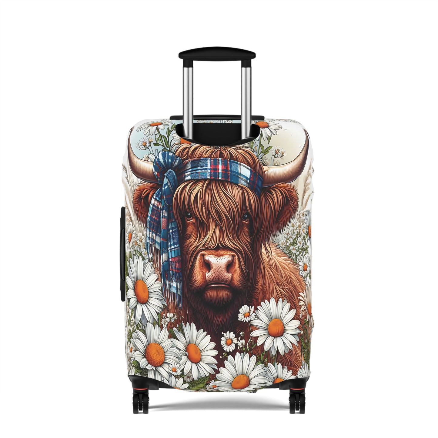 Luggage Cover, Highland Cow, awd-435