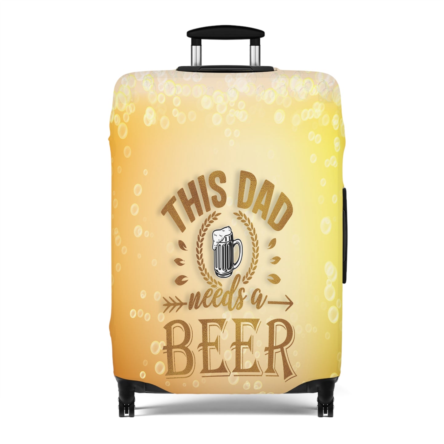 Luggage Cover, This dad needs a beer, awd-521