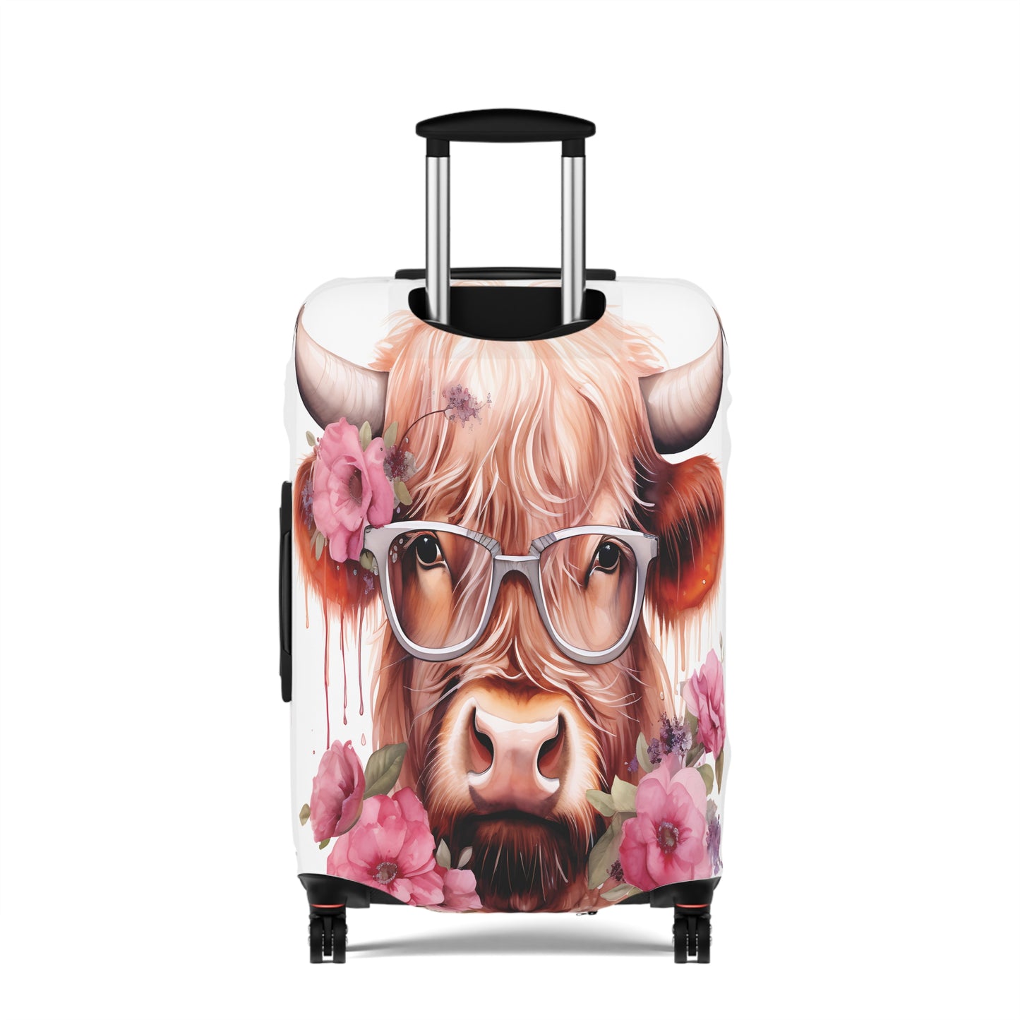 Luggage Cover, Highland Cow, awd-011