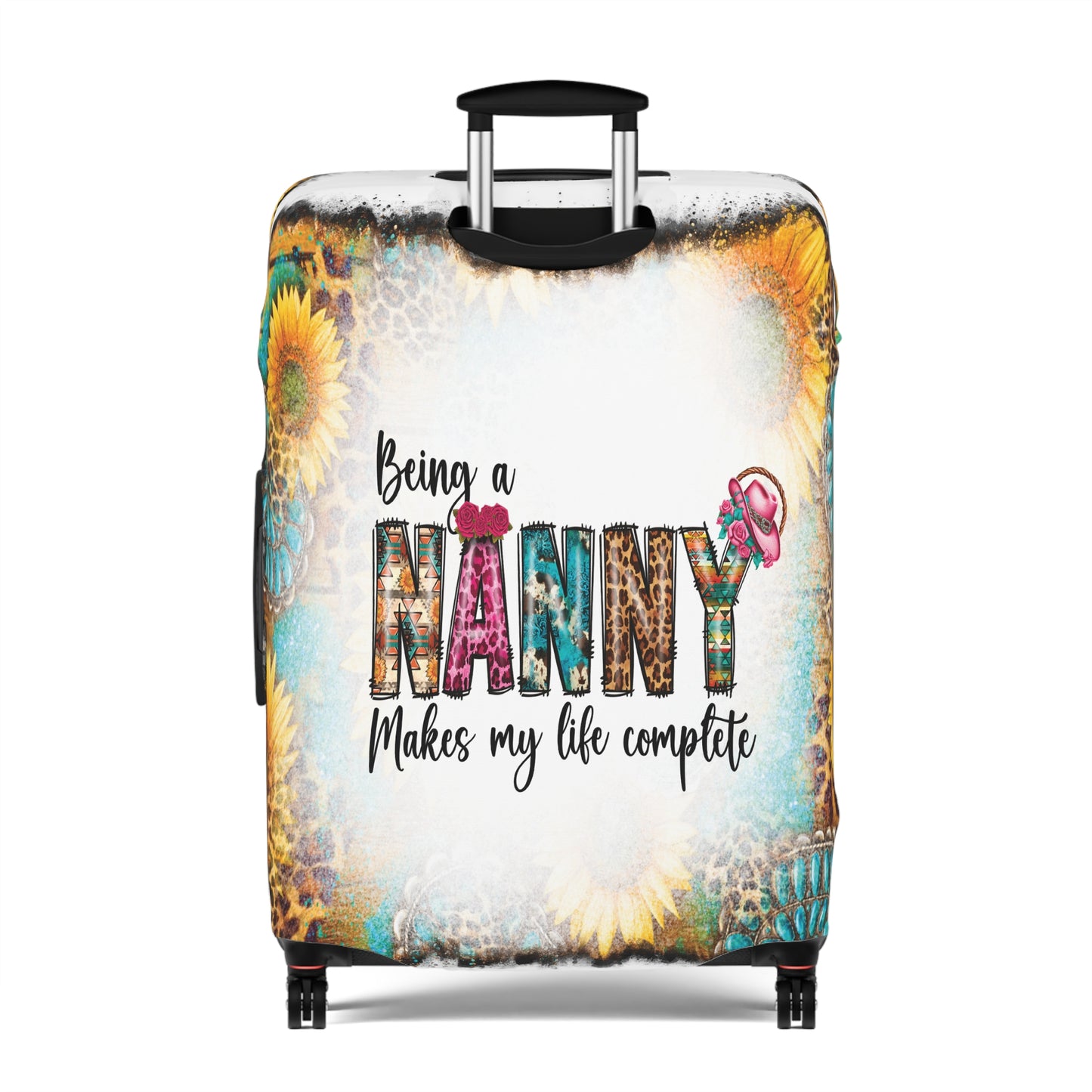 Luggage Cover, Country and Western,  Being a Nanny Makes my Life Complete, awd-1022