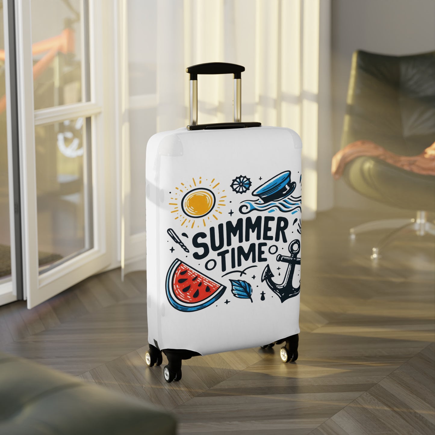 Luggage Cover, Travel, Summer Time, awd-4025