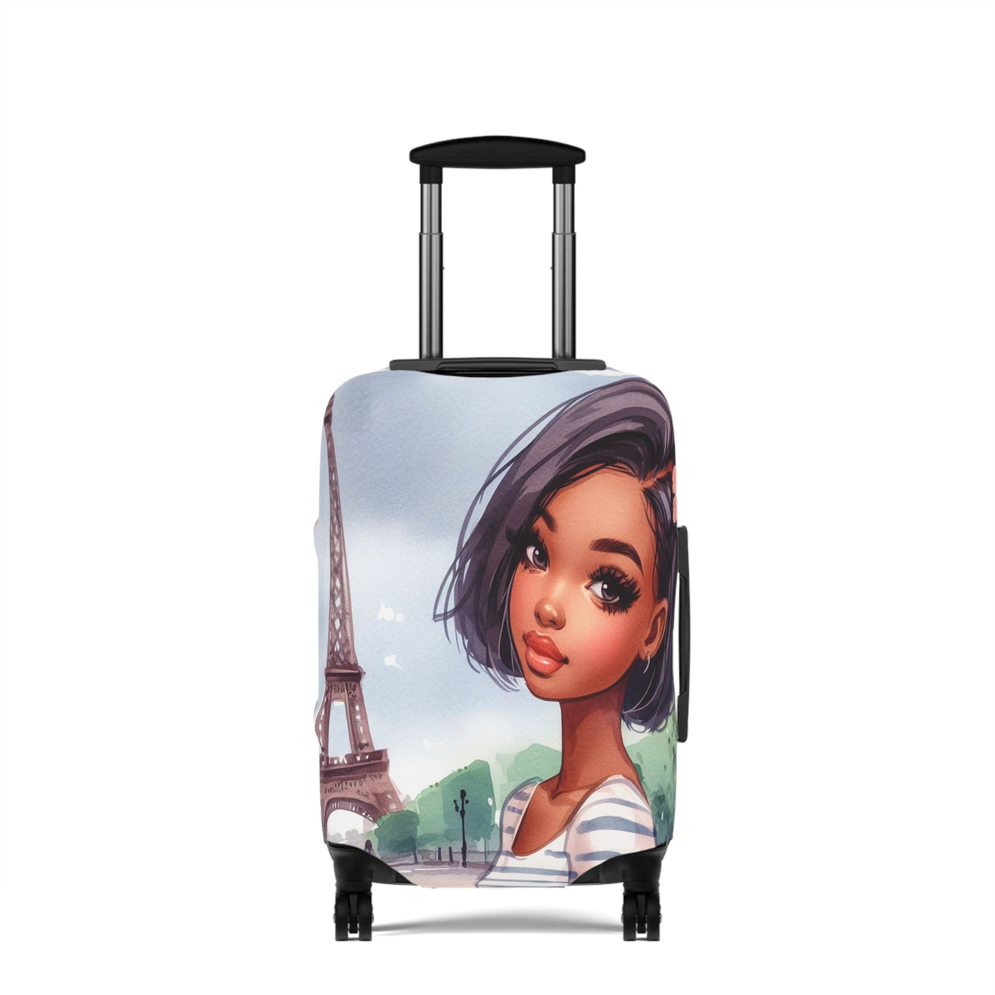 Luggage Cover, Just a Girl Who loves Travelling, awd-2102