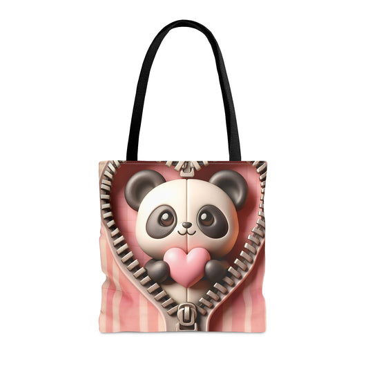 Tote Bag, Panda, Personalised/Non-Personalised Tote bag