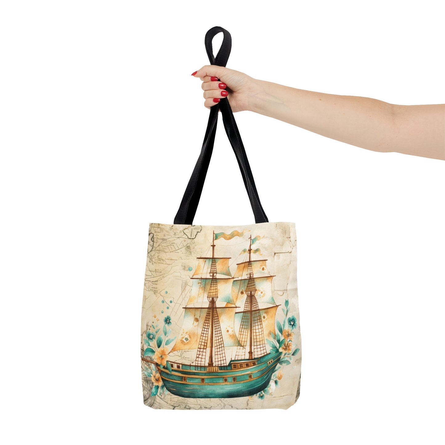 Tote Bag, Nautical bag, Beach Tote Bag