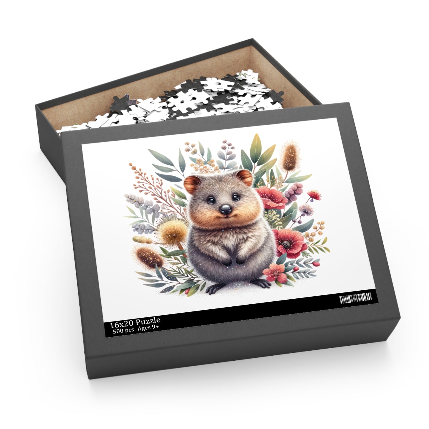 Personalised/Non-Personalised Puzzle, Quokka (120, 252, 500-Piece)