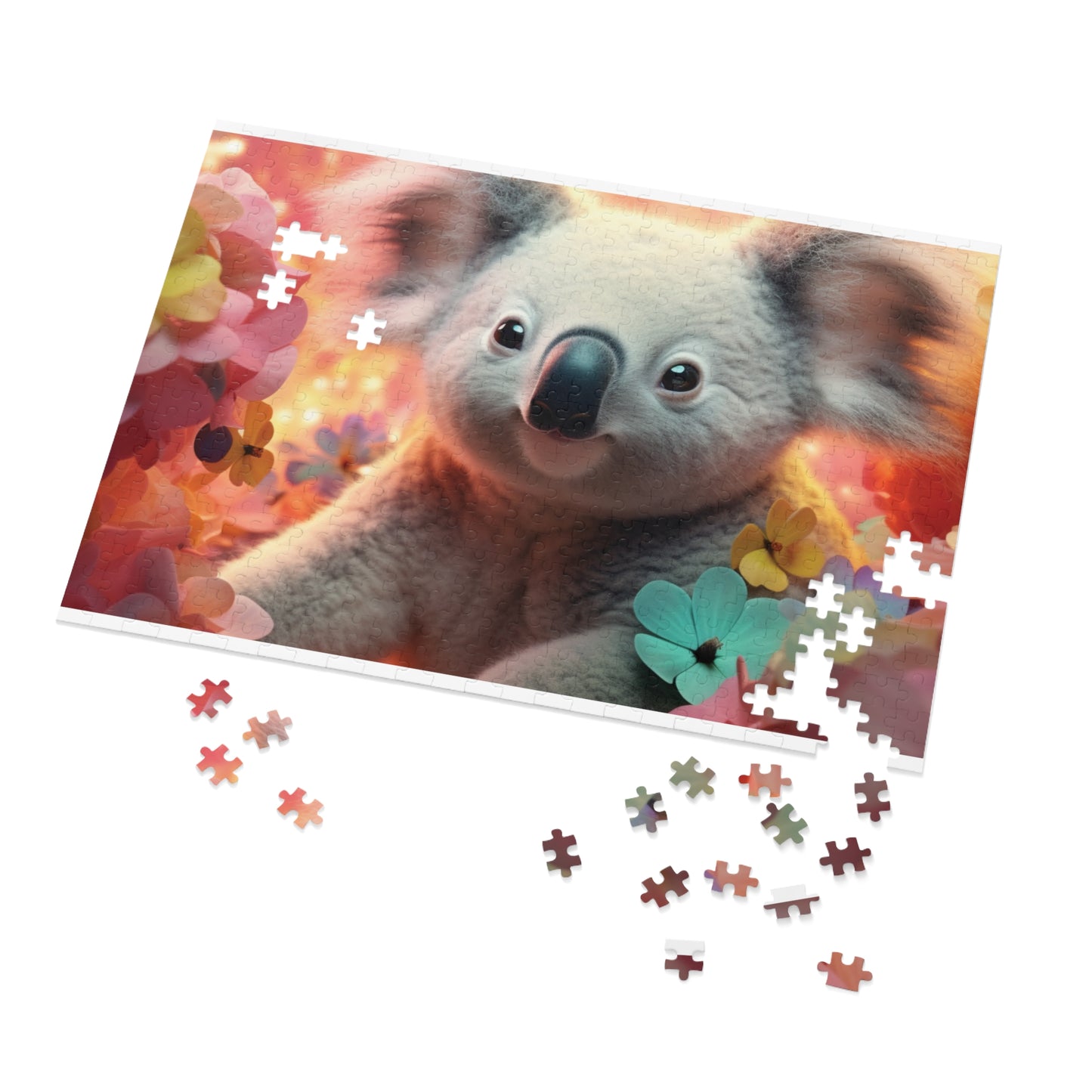 Jigsaw Puzzle, Koala, Personalised/Non-Personalised (30, 110, 252, 500,1000-Piece)