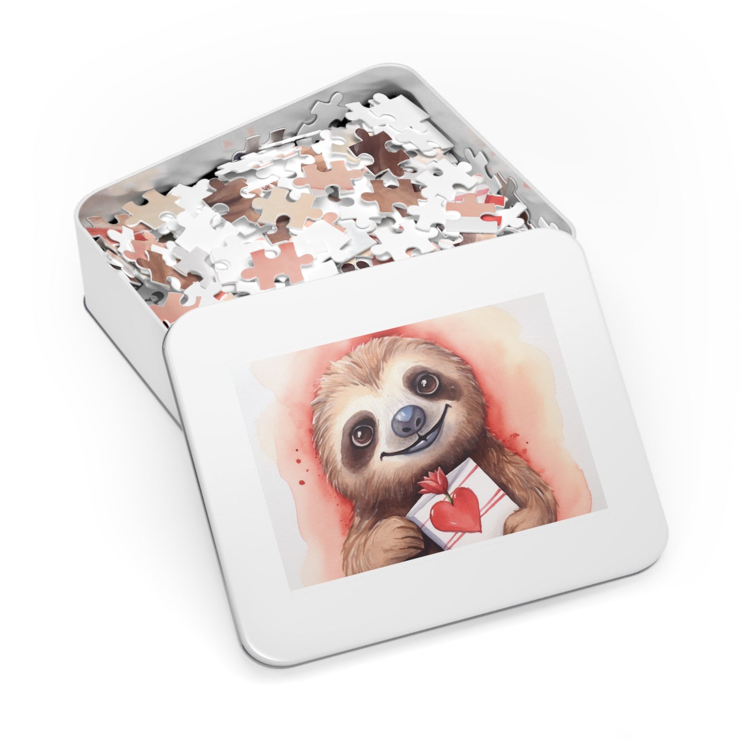 Jigsaw Puzzle, Sloth, Personalised/Non-Personalised (30, 110, 252, 500,1000-Piece)