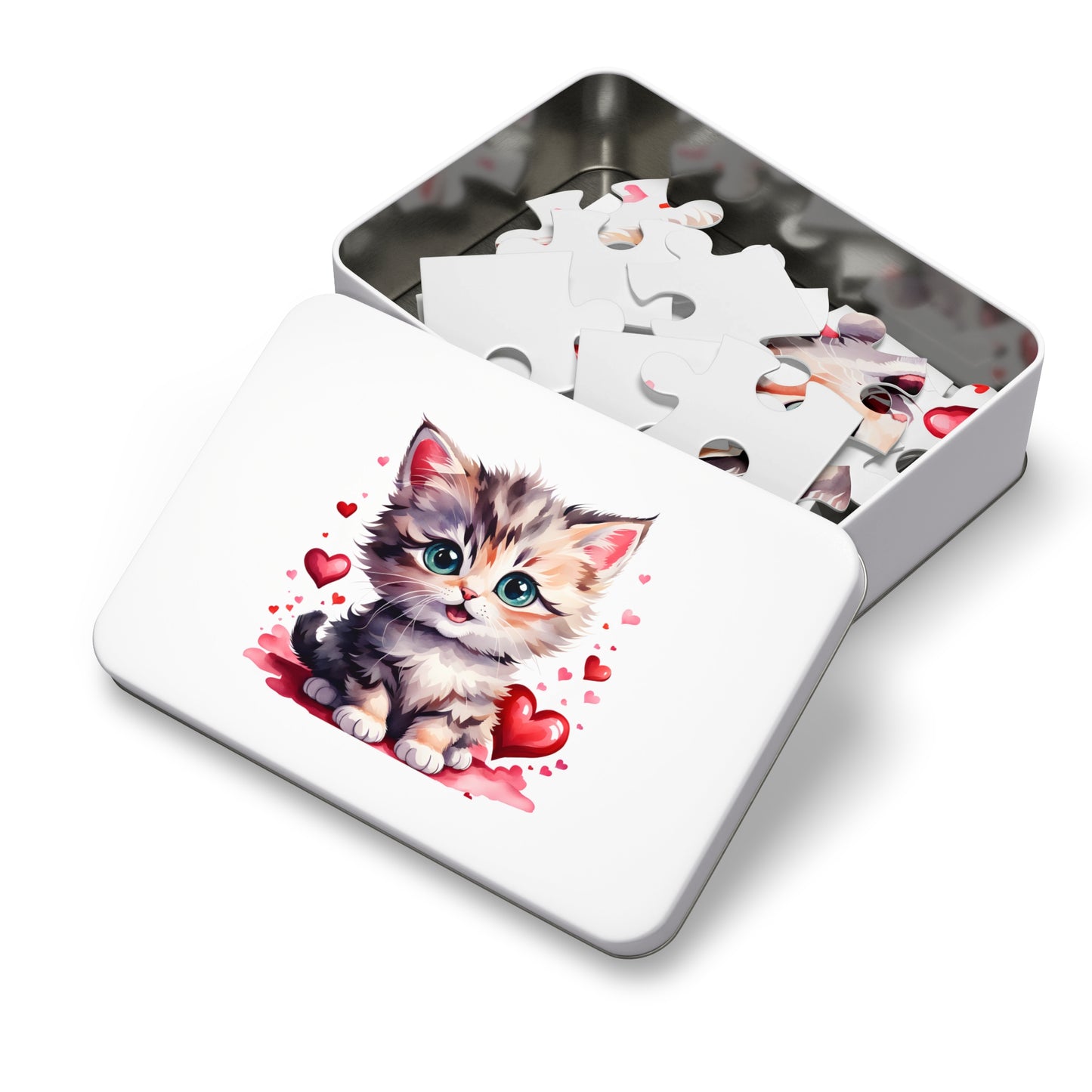 Jigsaw Puzzle, Cat, Personalised/Non-Personalised (30, 110, 252, 500,1000-Piece)