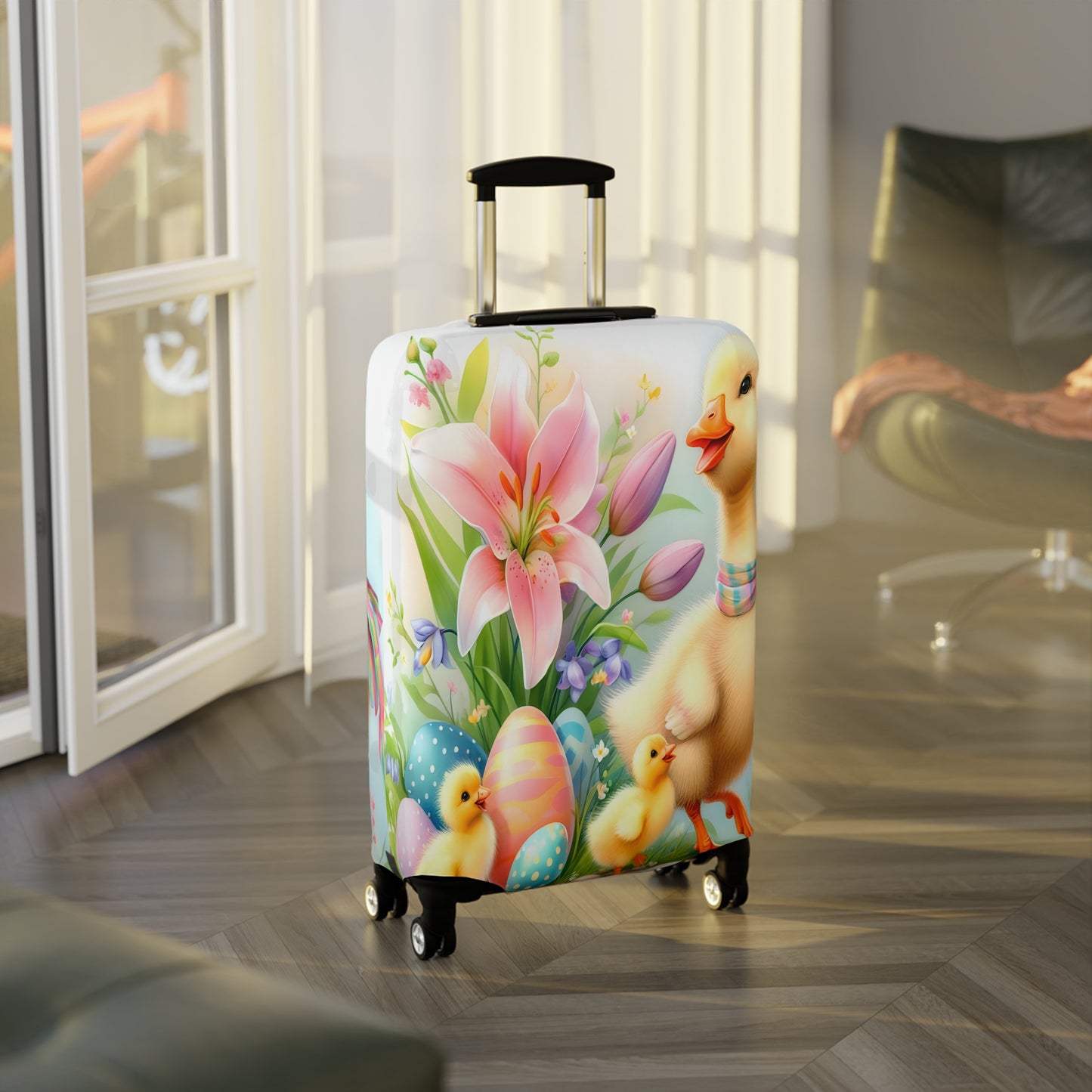 Luggage Cover, Easter, Duck, awd-1634