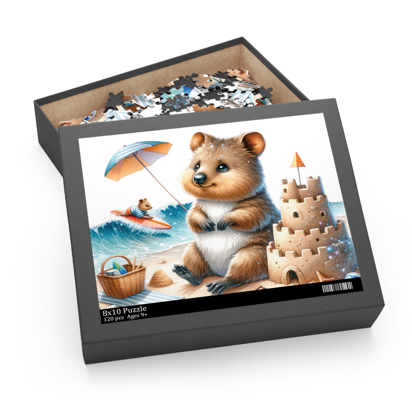 Personalised/Non-Personalised Puzzle, Quokka (120, 252, 500-Piece)