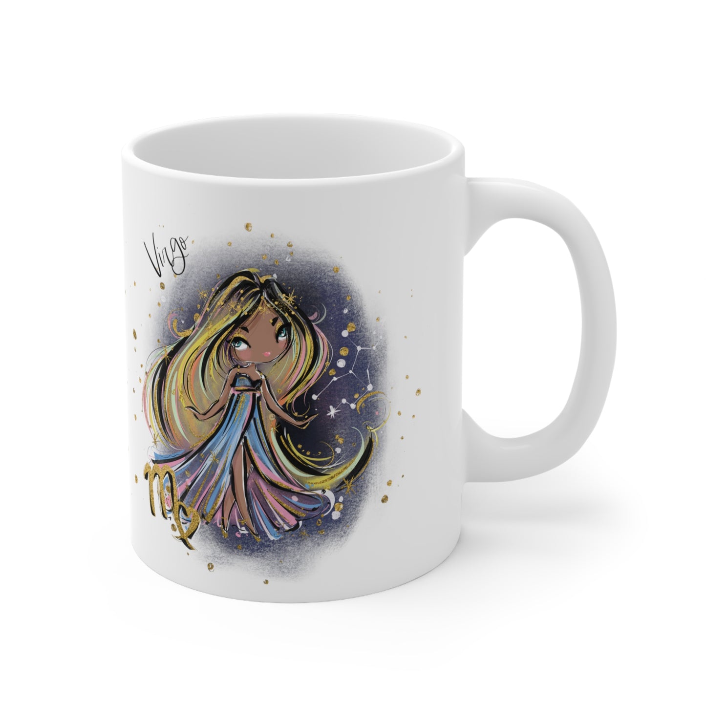 Personalised/Non Personalised Zodiac Sign, Taurus, Ceramic Mug 11oz