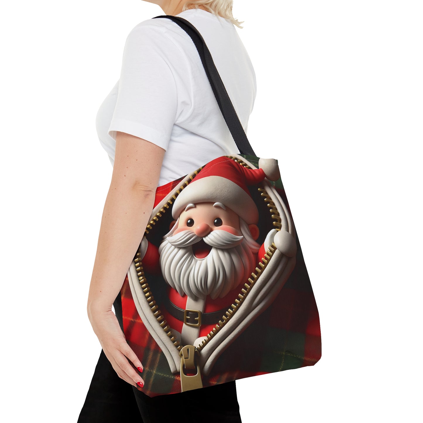 Tote Bag, Christmas, Santa, Personalised/Non-Personalised Tote bag