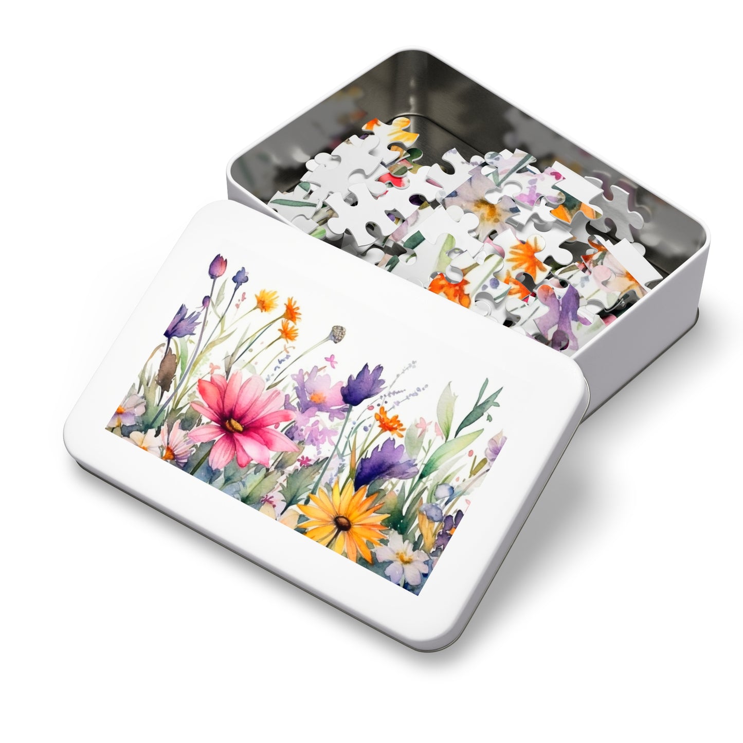 Jigsaw Puzzle, Floral, Personalised/Non-Personalised (30, 110, 252, 500,1000-Piece)