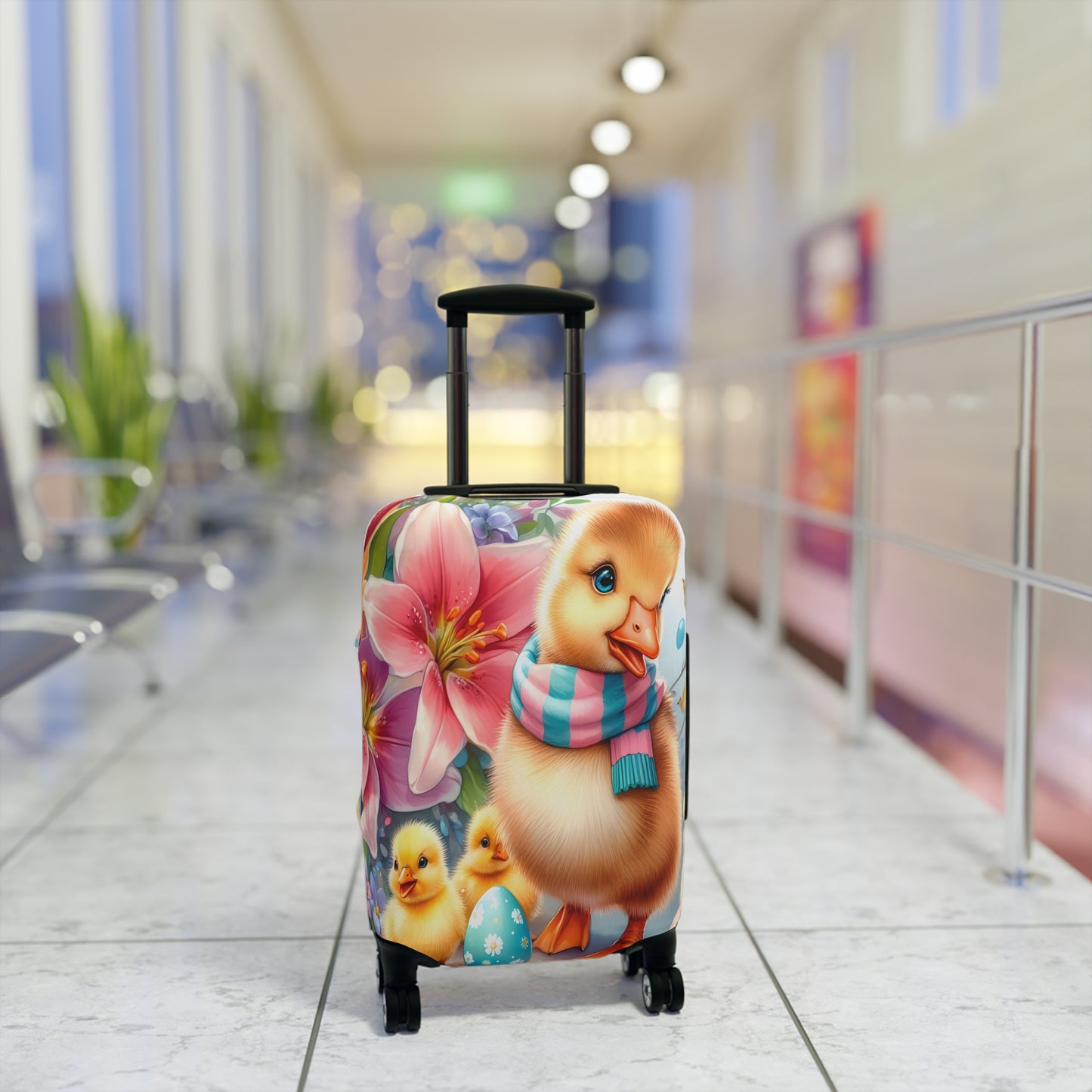 Luggage Cover, Easter, Duck, awd-1608