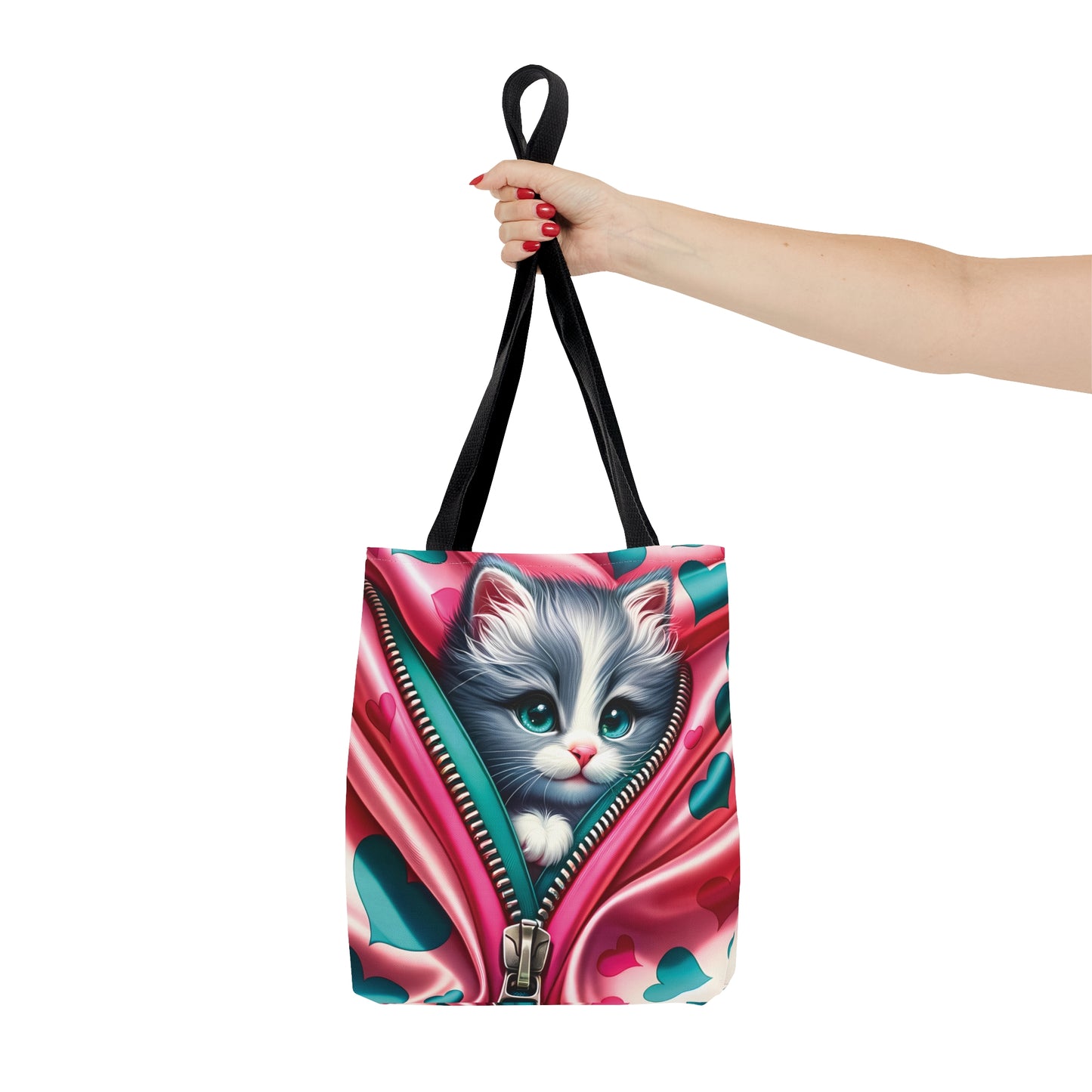 Tote Bag, Cat, Personalised/Non-Personalised Tote bag