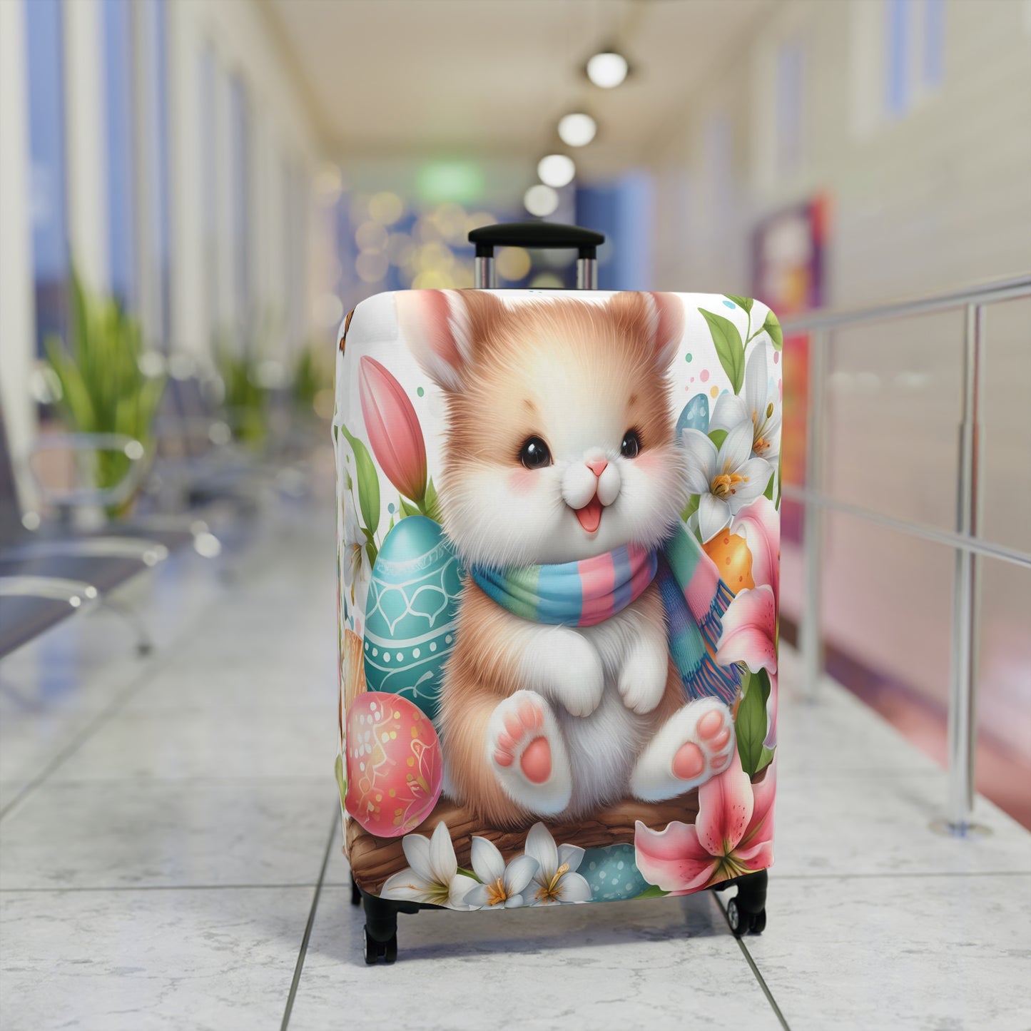 Luggage Cover, Easter, Rabbit, awd-1627