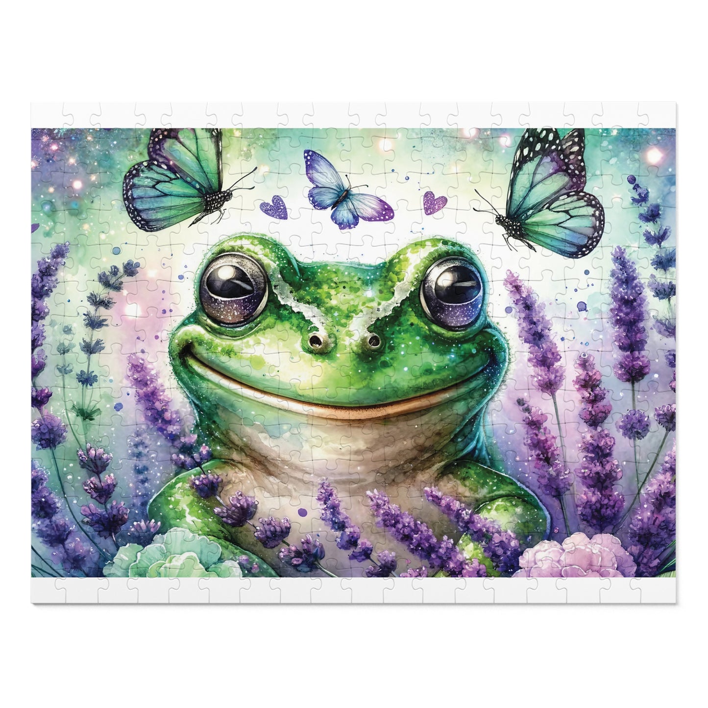 Jigsaw Puzzle, Frog, Personalised/Non-Personalised (30, 110, 252, 500,1000-Piece)