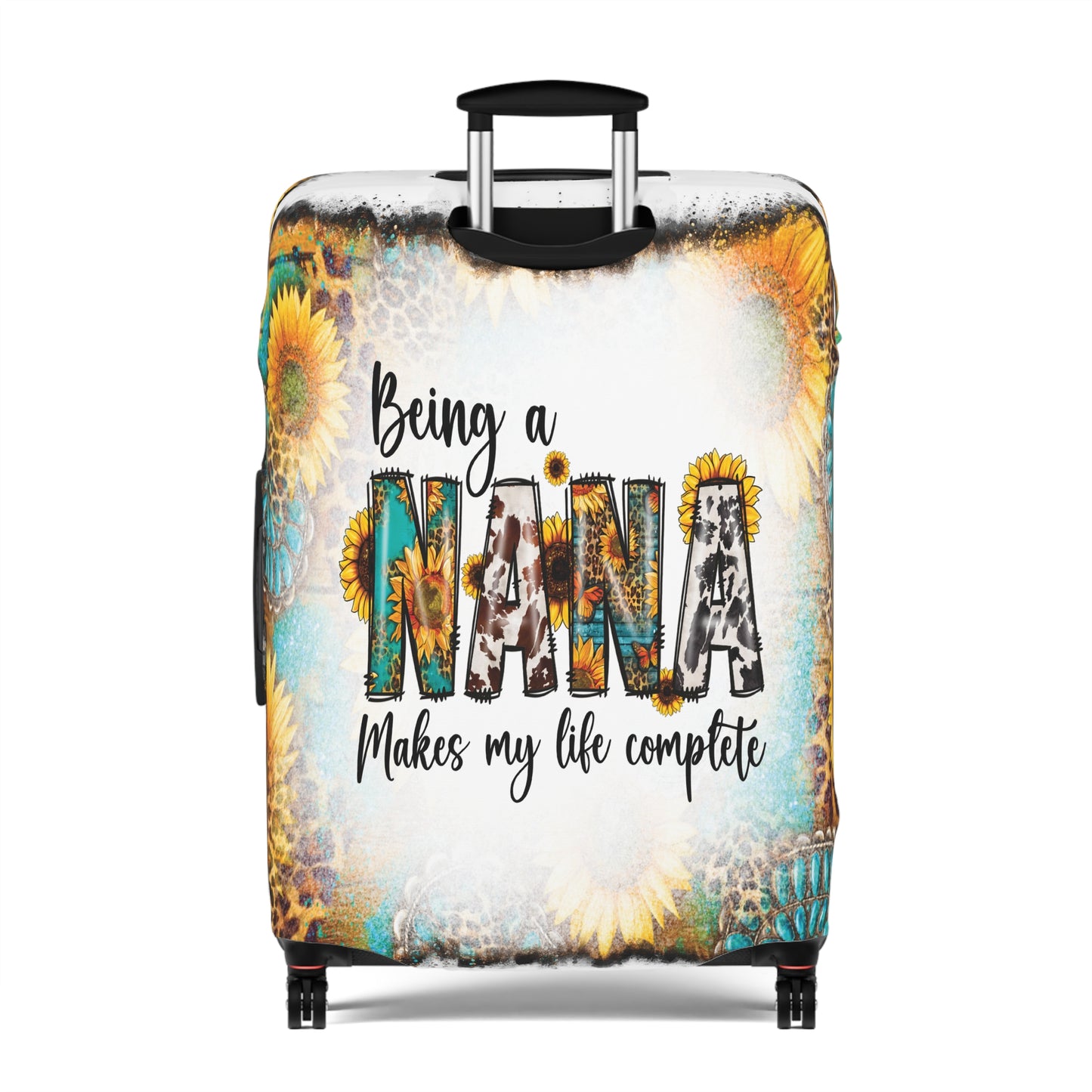 Luggage Cover, Country and Western, Being a Nana Makes my Life Complete, awd-1019